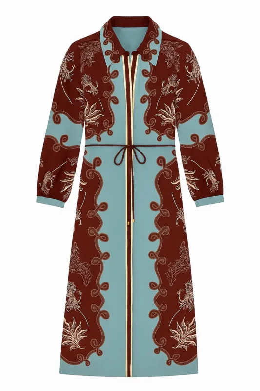 Riley Caftan made by Anna Cate