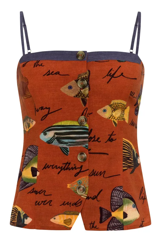 Harris Tank made by Anna Cate