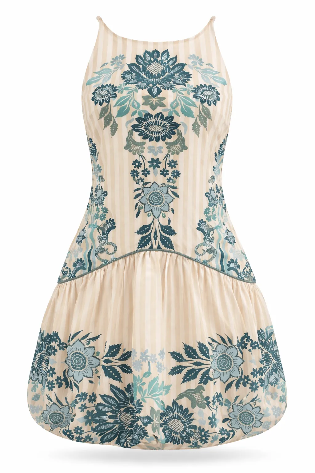 Landry Paisley Stripe Mini Dress sold by Anna Cate