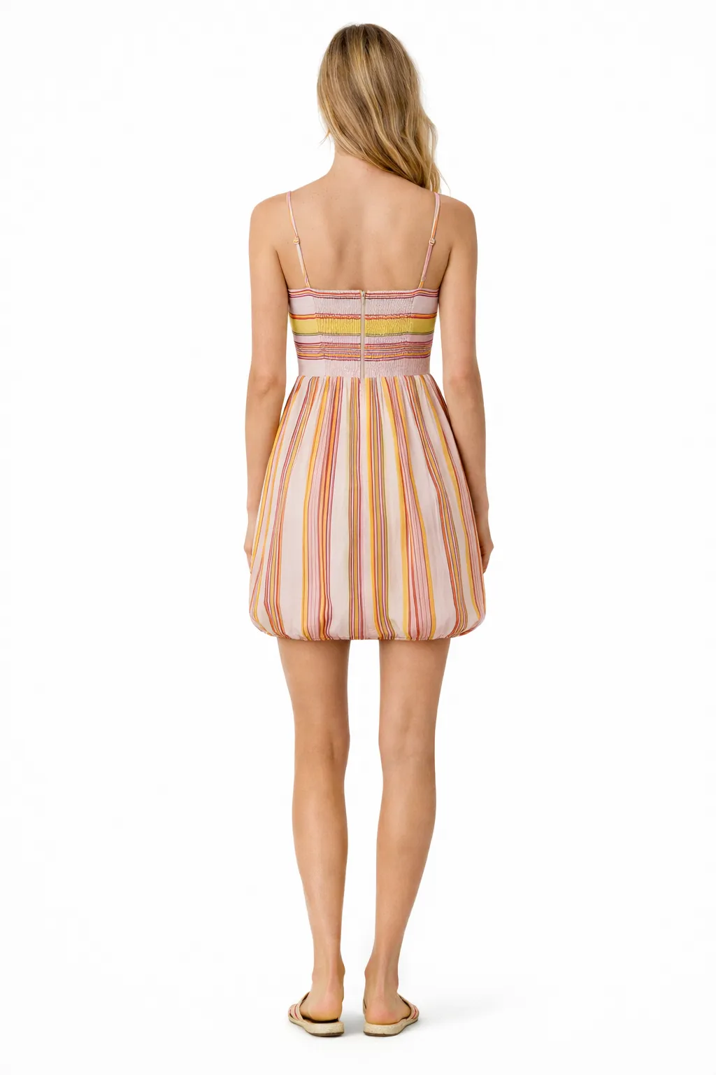 Lora Candy Stripe Mini Dress sold by Anna Cate product image thumbnail 3
