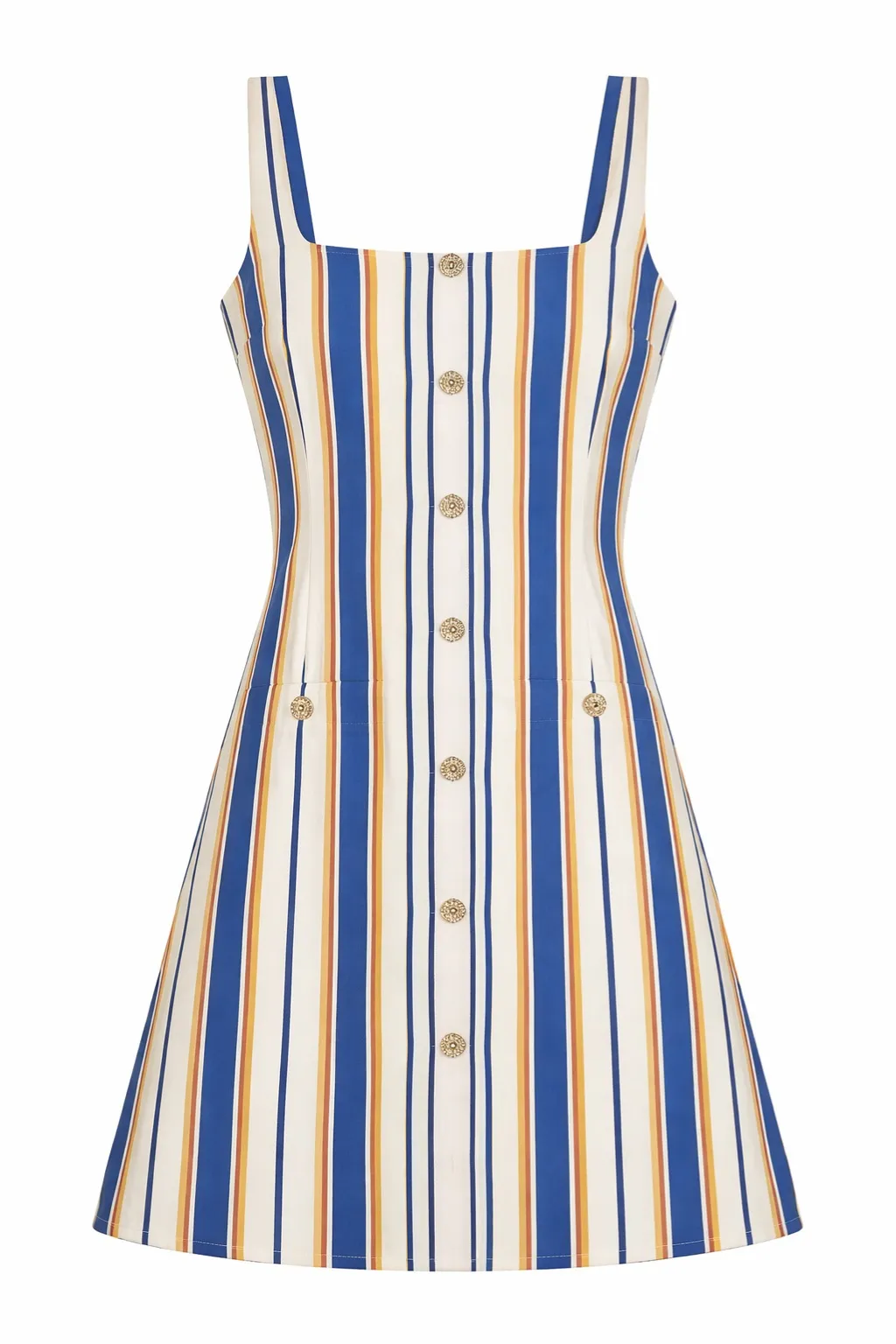 Graylen Coastal Stripe Mini Dress sold by Anna Cate