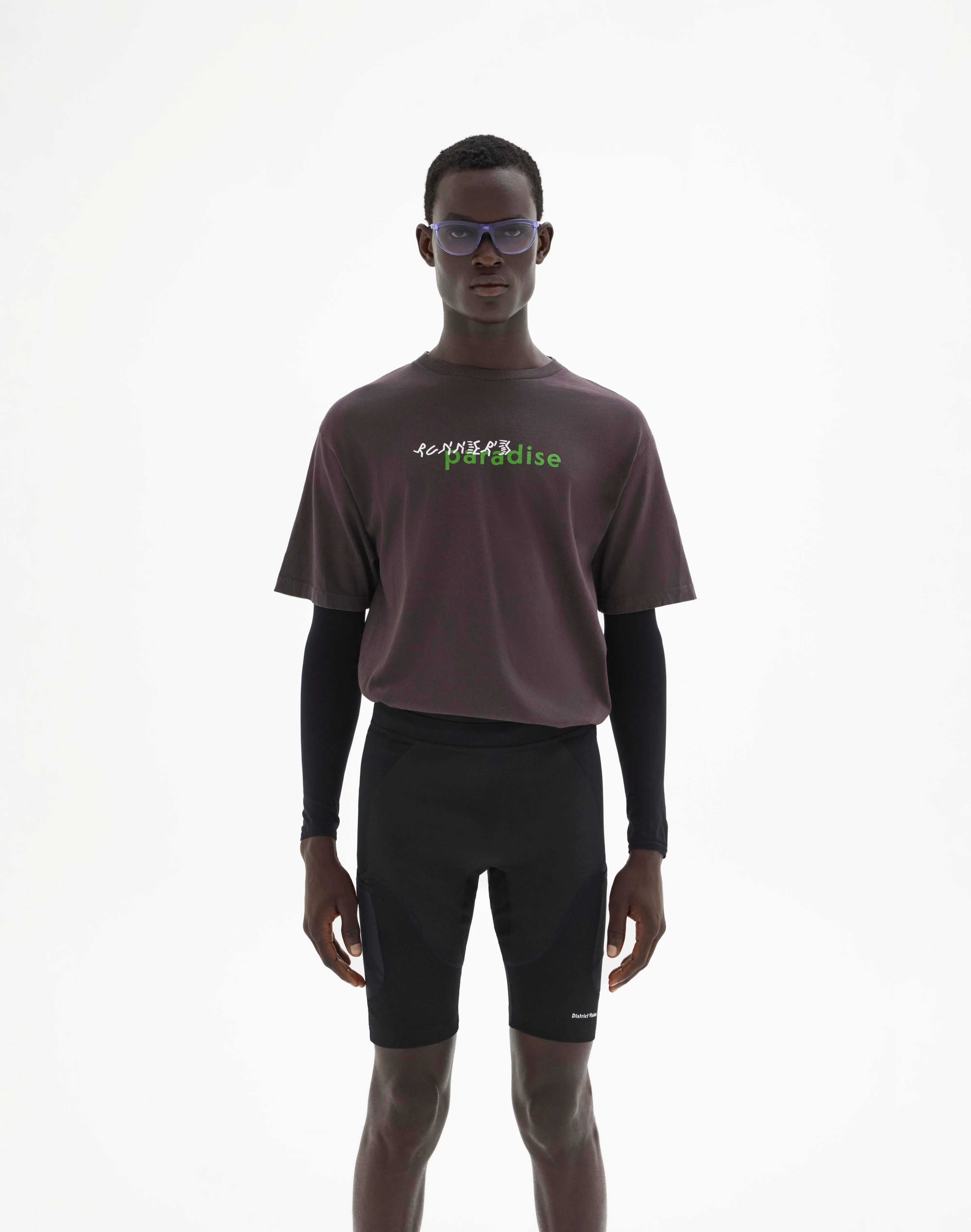 California Cotton Tee, Paradise Vintage Black sold by District Vision product image thumbnail 3