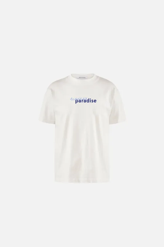 California Cotton Tee, Paradise Vintage White sold by District Vision