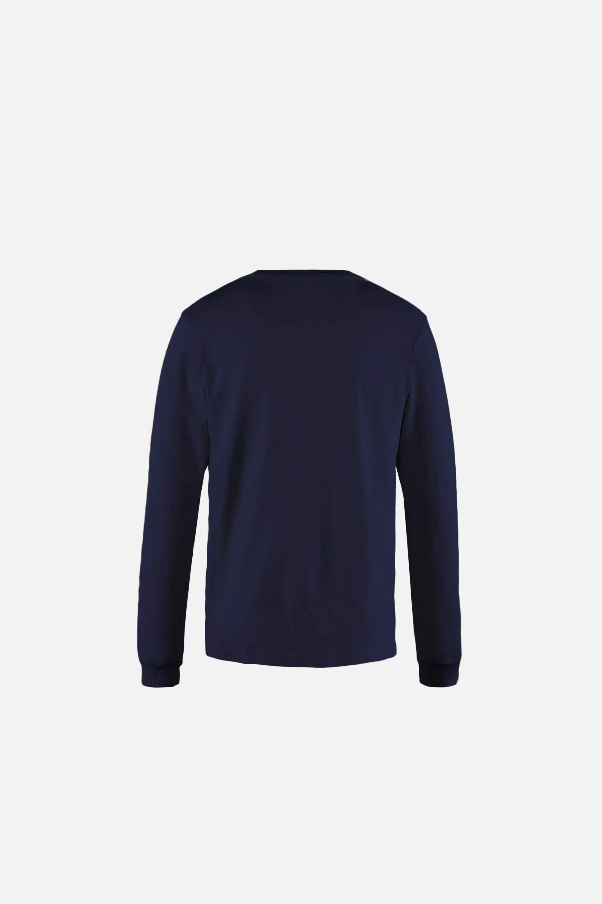 California Cotton Long Sleeve Tee, Flower Power Navy sold by District Vision product image thumbnail 2