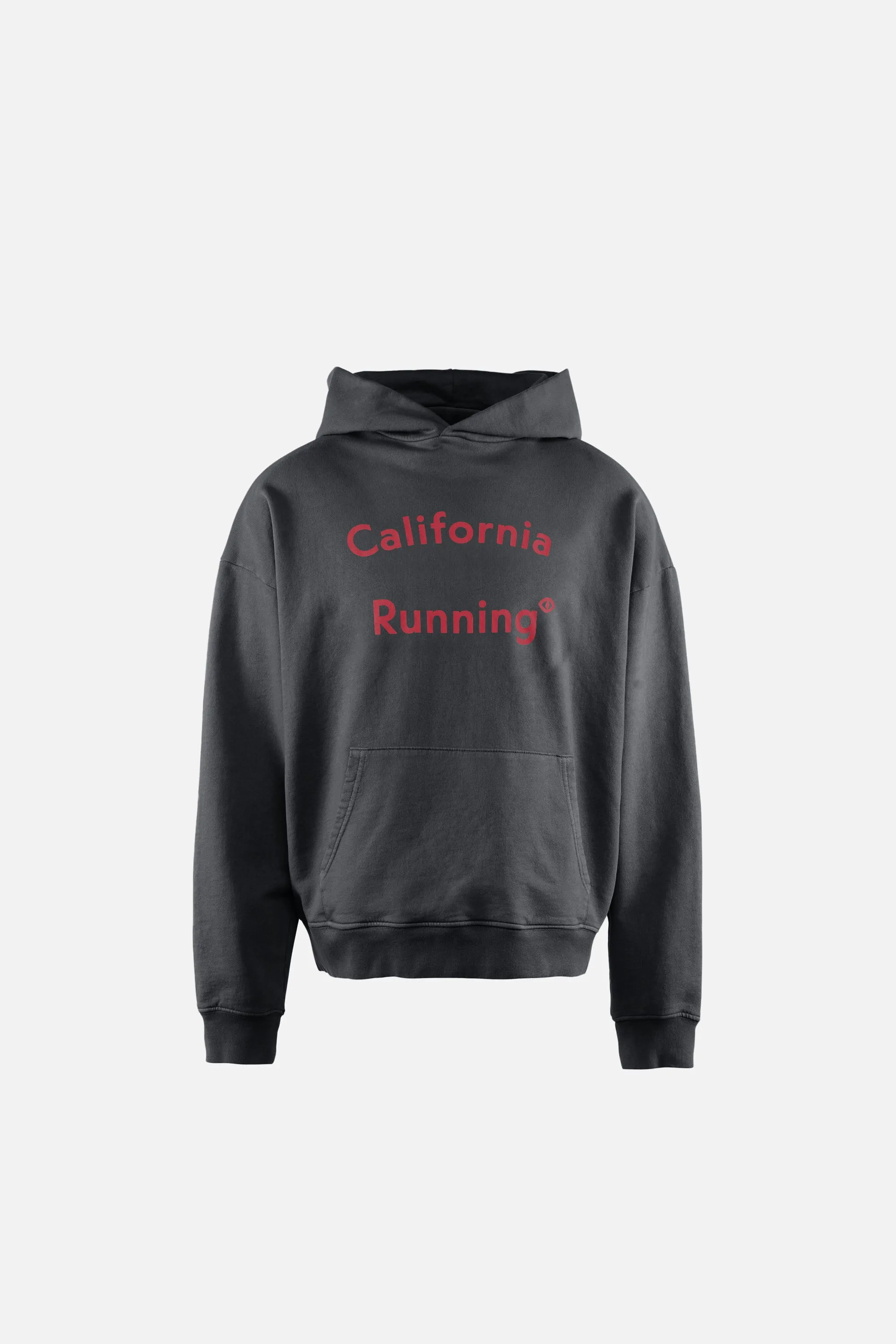 California Cotton Hoodie, California Running Black sold by District Vision