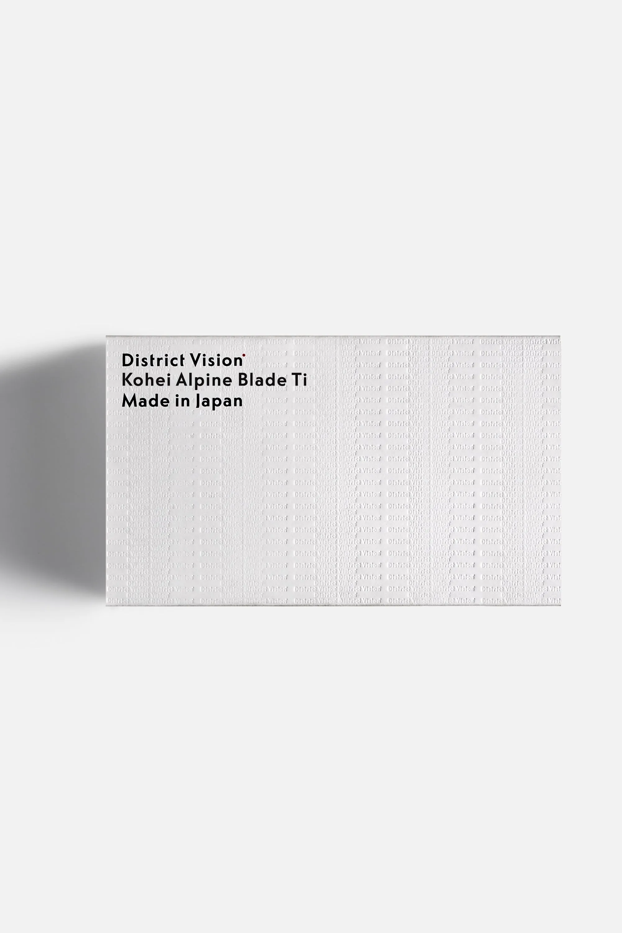 Kohei Aero Blade Ti Graphite, D+ Opal Mirror sold by District Vision product image thumbnail 4