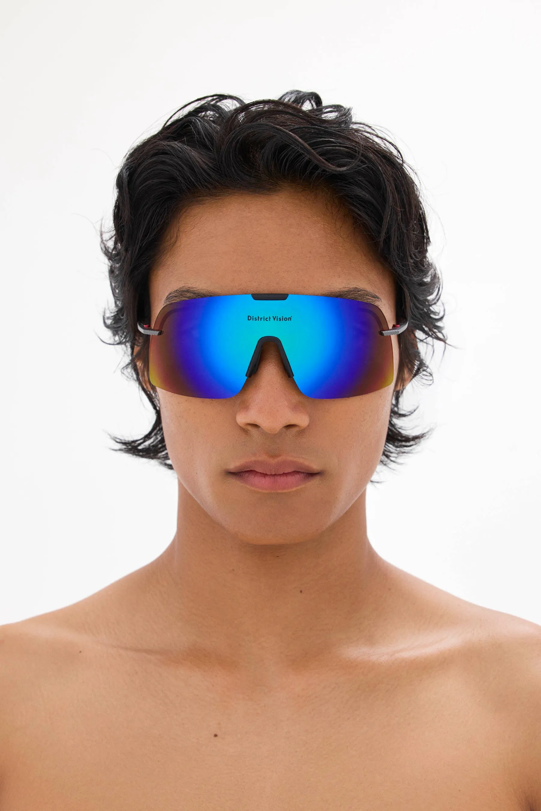Yusuke Alpine Blade Ti Graphite, D+ Indigo Mirror sold by District Vision product image thumbnail 4
