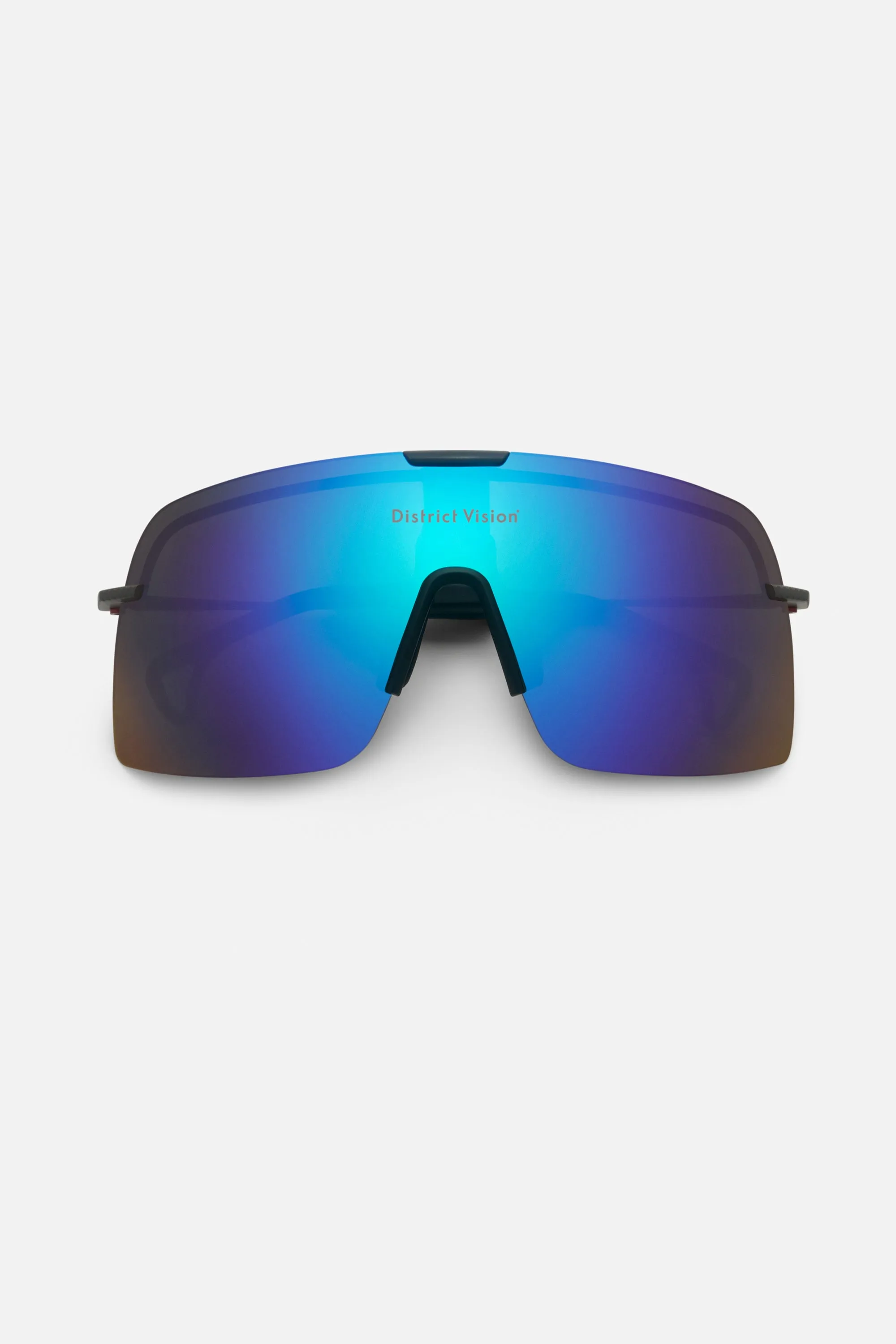 Yusuke Alpine Blade Ti Graphite, D+ Indigo Mirror sold by District Vision