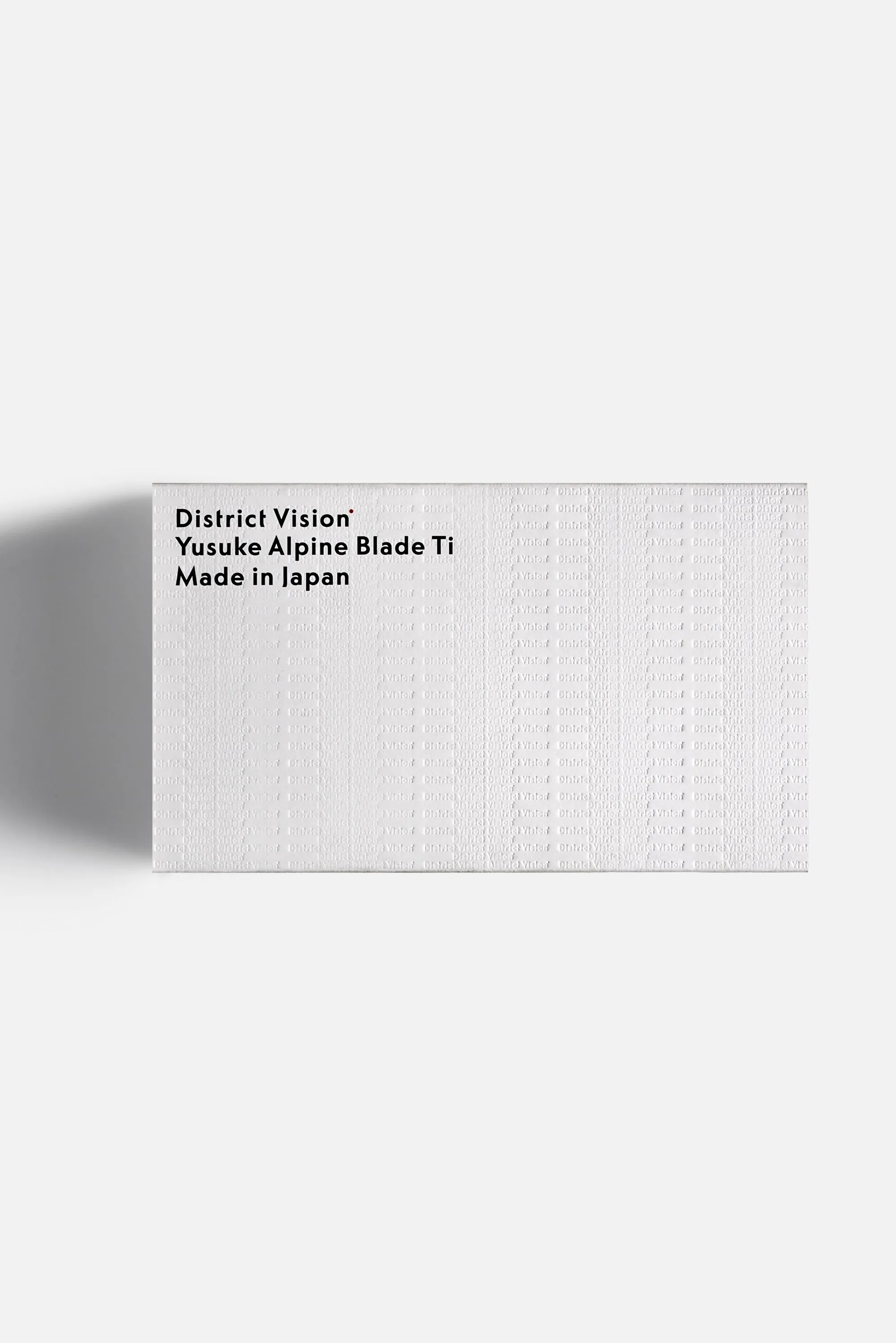 Yusuke Alpine Blade Ti Graphite, D+ Spectral Mirror sold by District Vision product image thumbnail 4