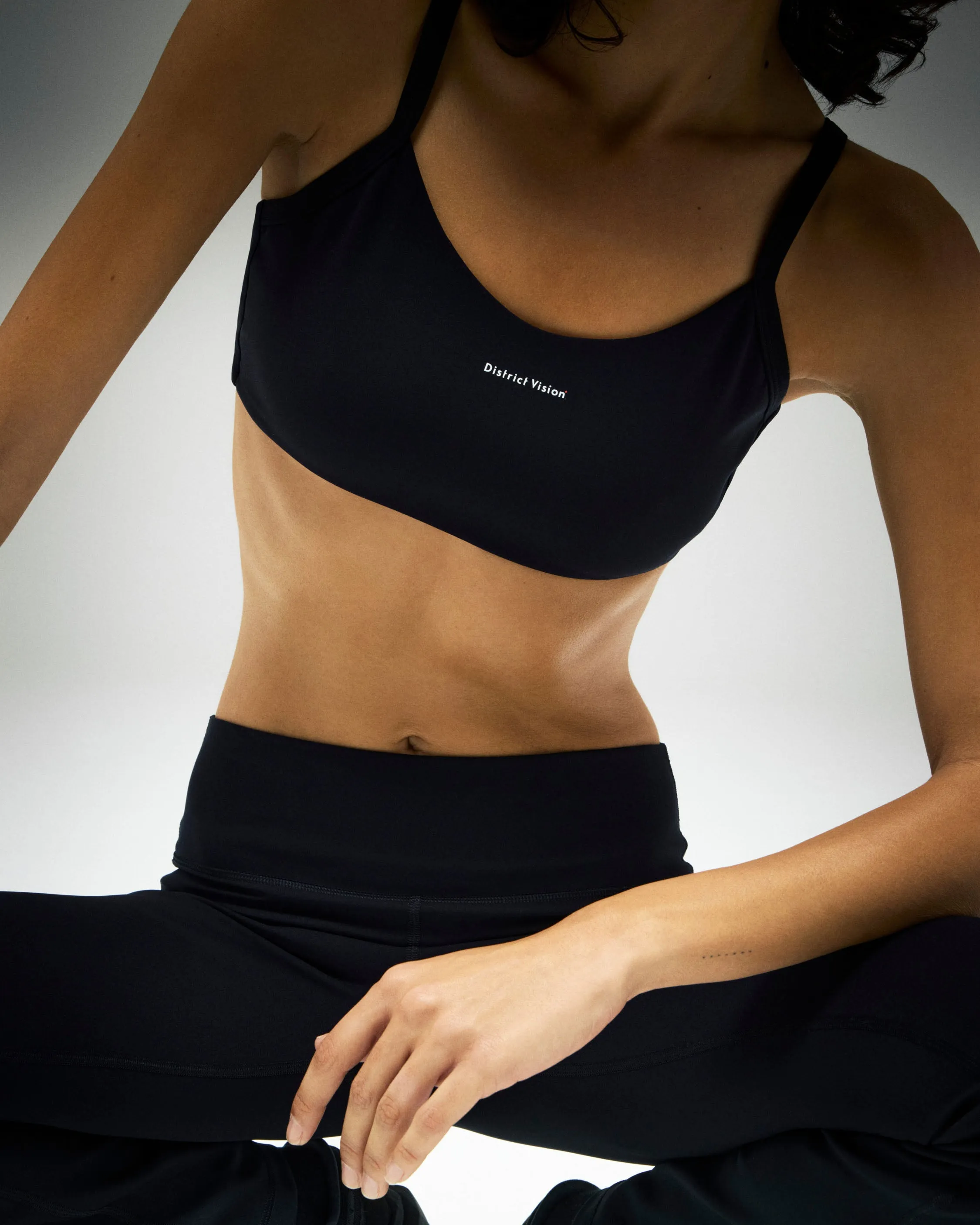 Studio Bra, Black sold by District Vision product image thumbnail 5