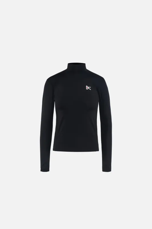 Paneled Long Sleeve Tee, Black sold by District Vision