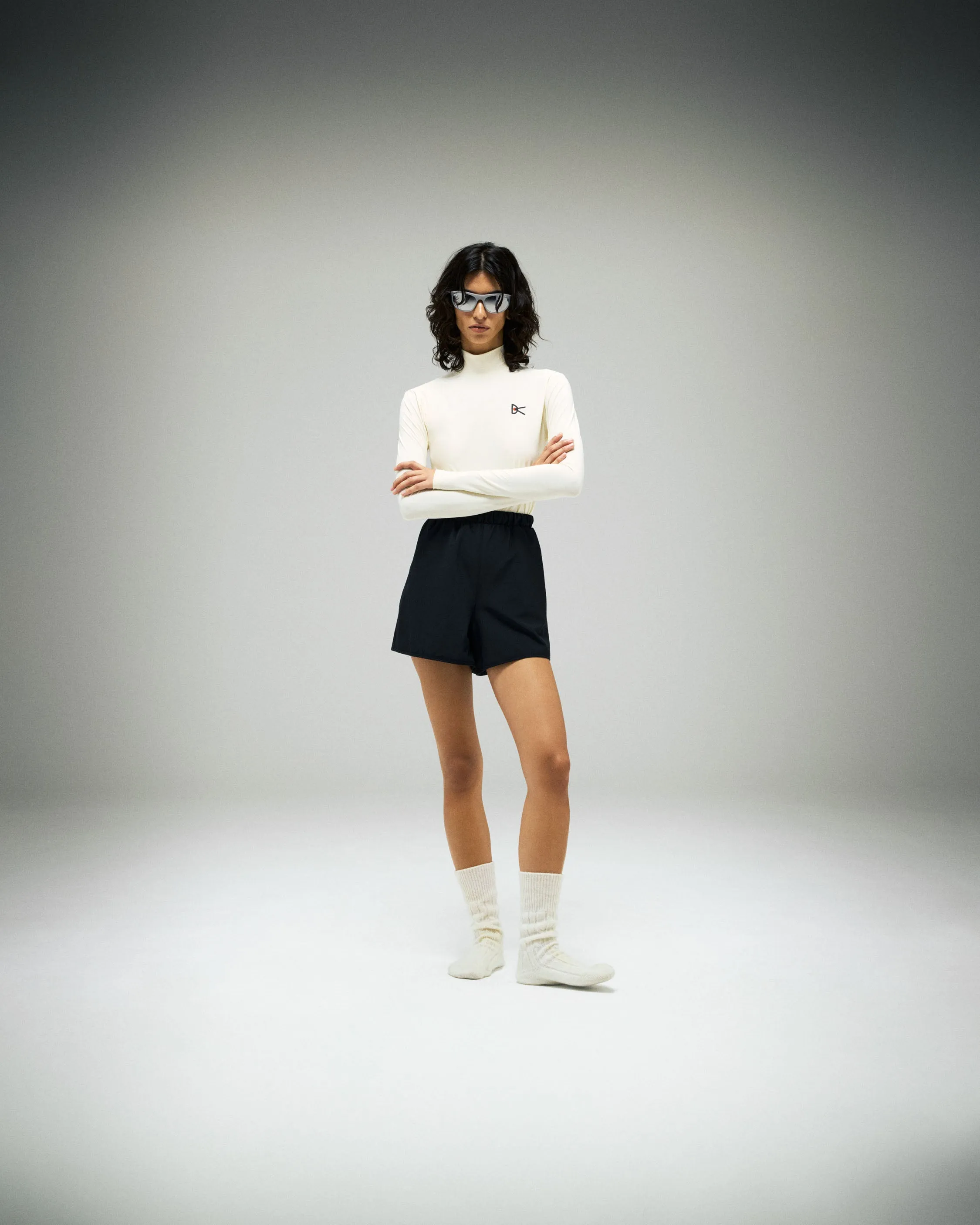 Paneled Long Sleeve Tee, Mushroom sold by District Vision product image thumbnail 4