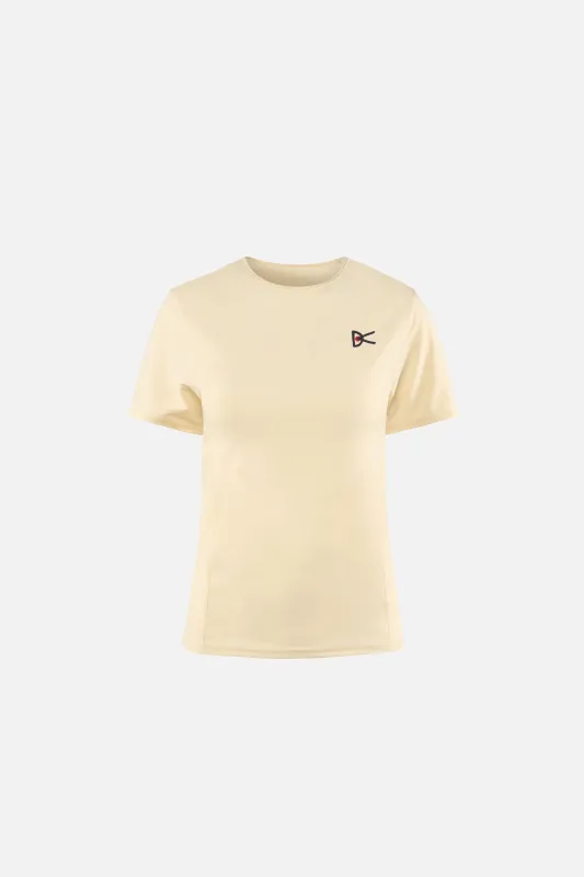 Paneled Short Sleeve Tee, Mushroom made by District Vision