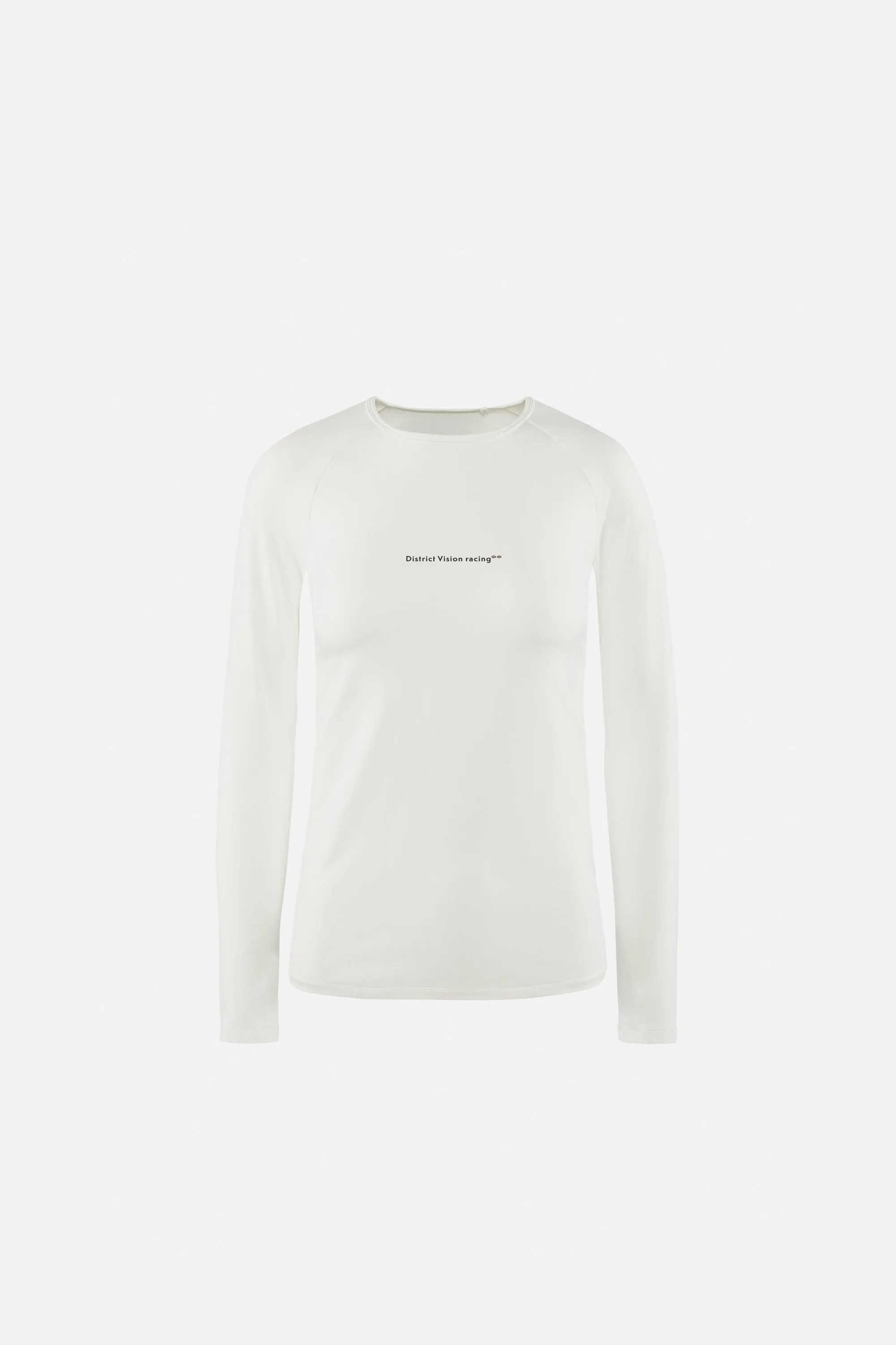 Ultralight Aloe Long Sleeve Fitted Tee, Lunar White sold by District Vision