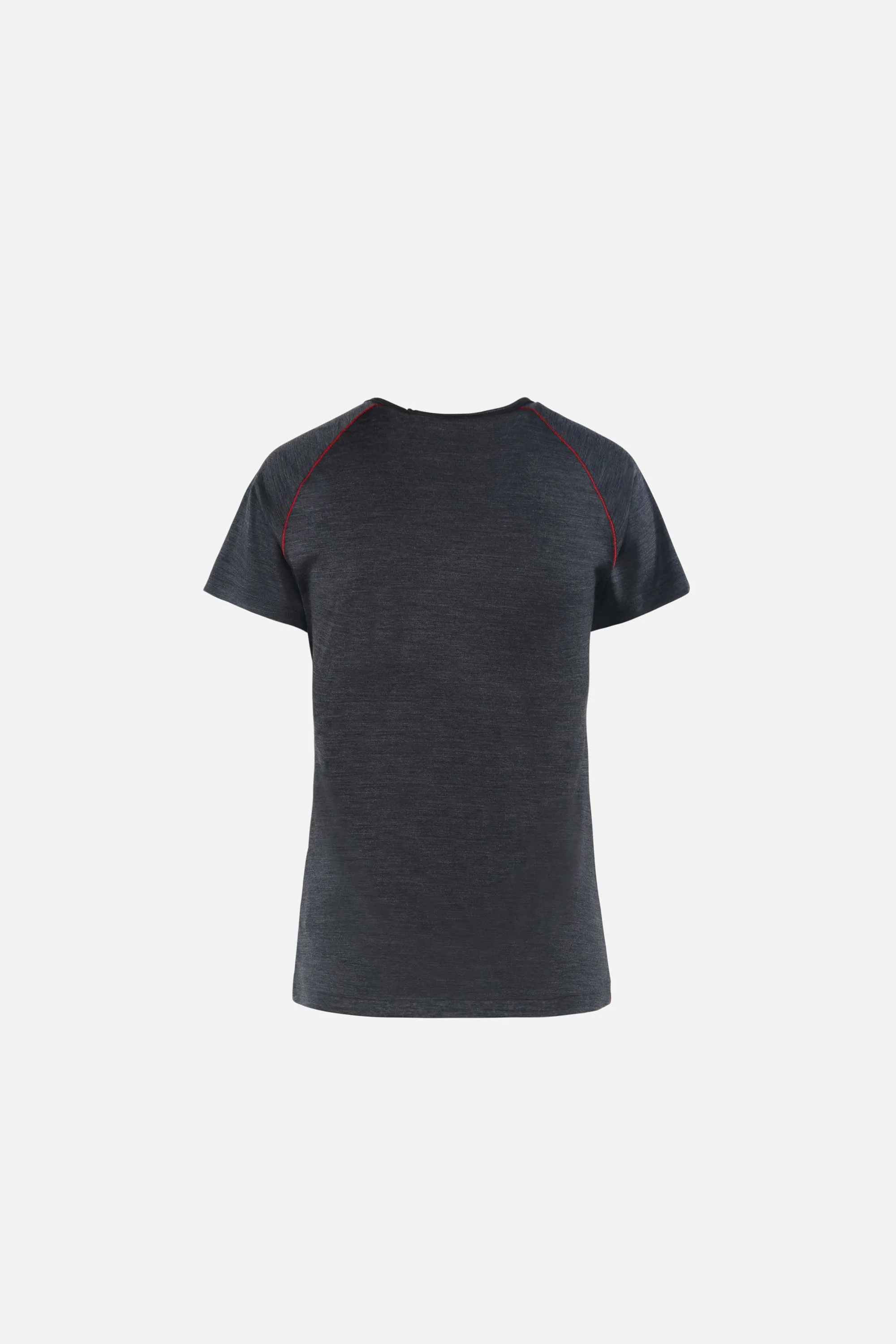 Merino Short Sleeve Fitted Tee, Dark Heather sold by District Vision product image thumbnail 2