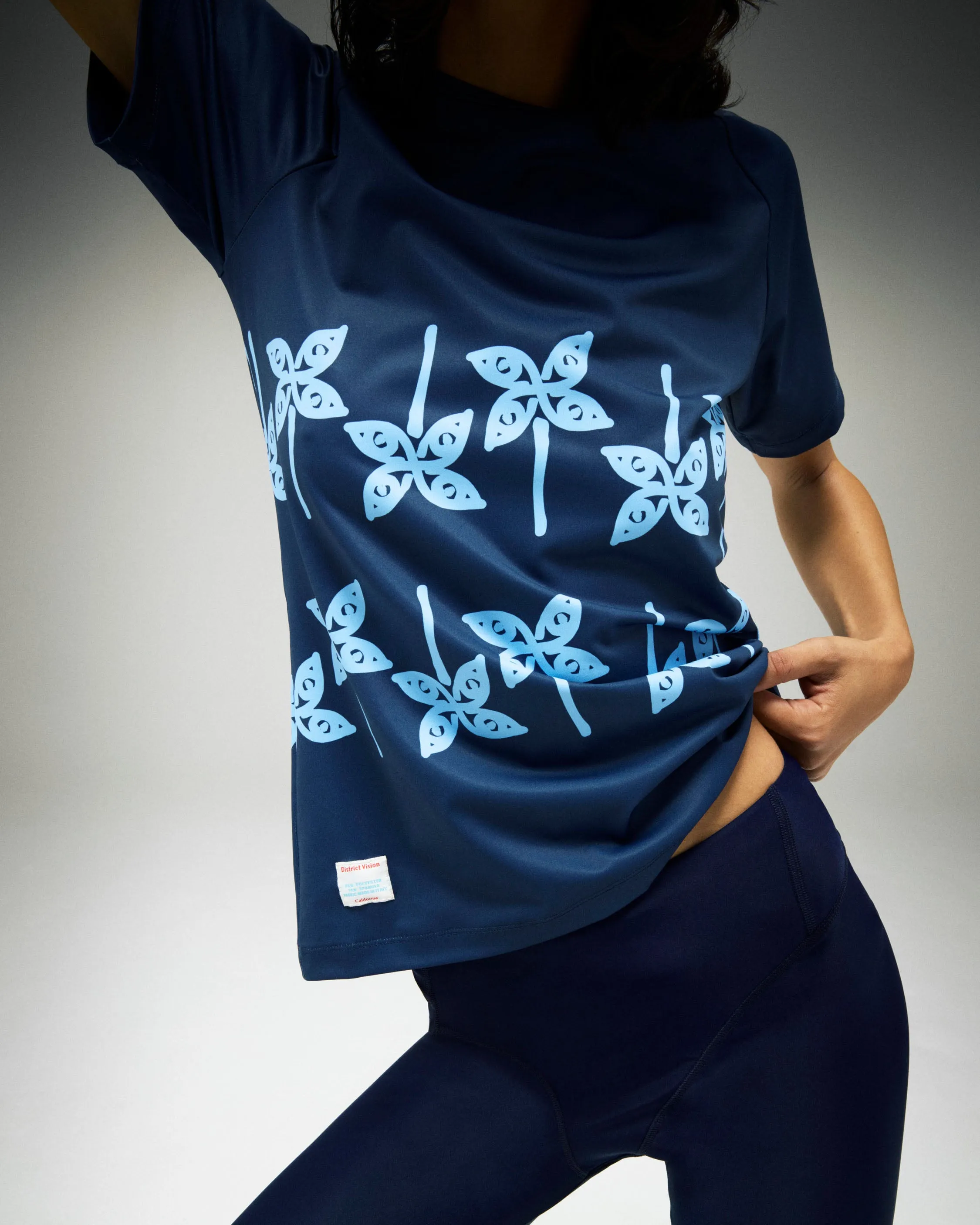 Lightweight Short Sleeve Fitted Graphic Tee, Zephyr sold by District Vision product image thumbnail 3