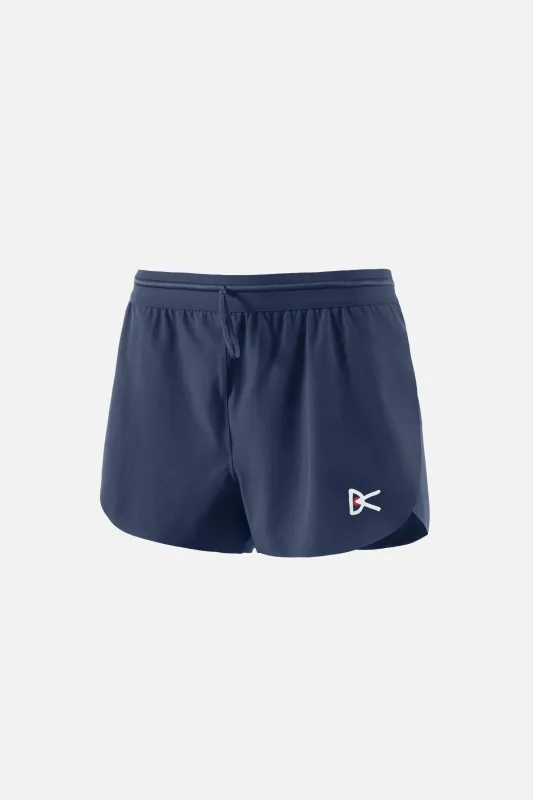 2in Split Shorts, Pacific Blue sold by District Vision