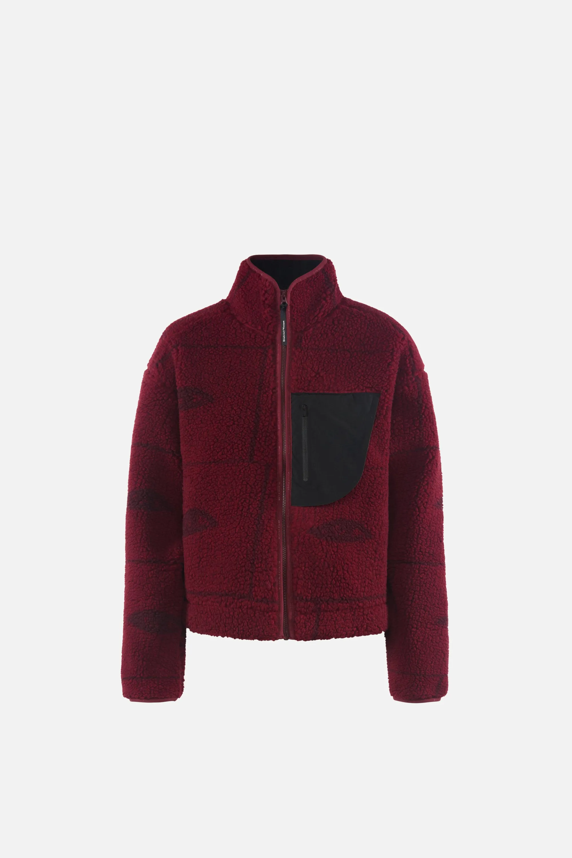 Cropped Pile Fleece, Hollow Visions sold by District Vision