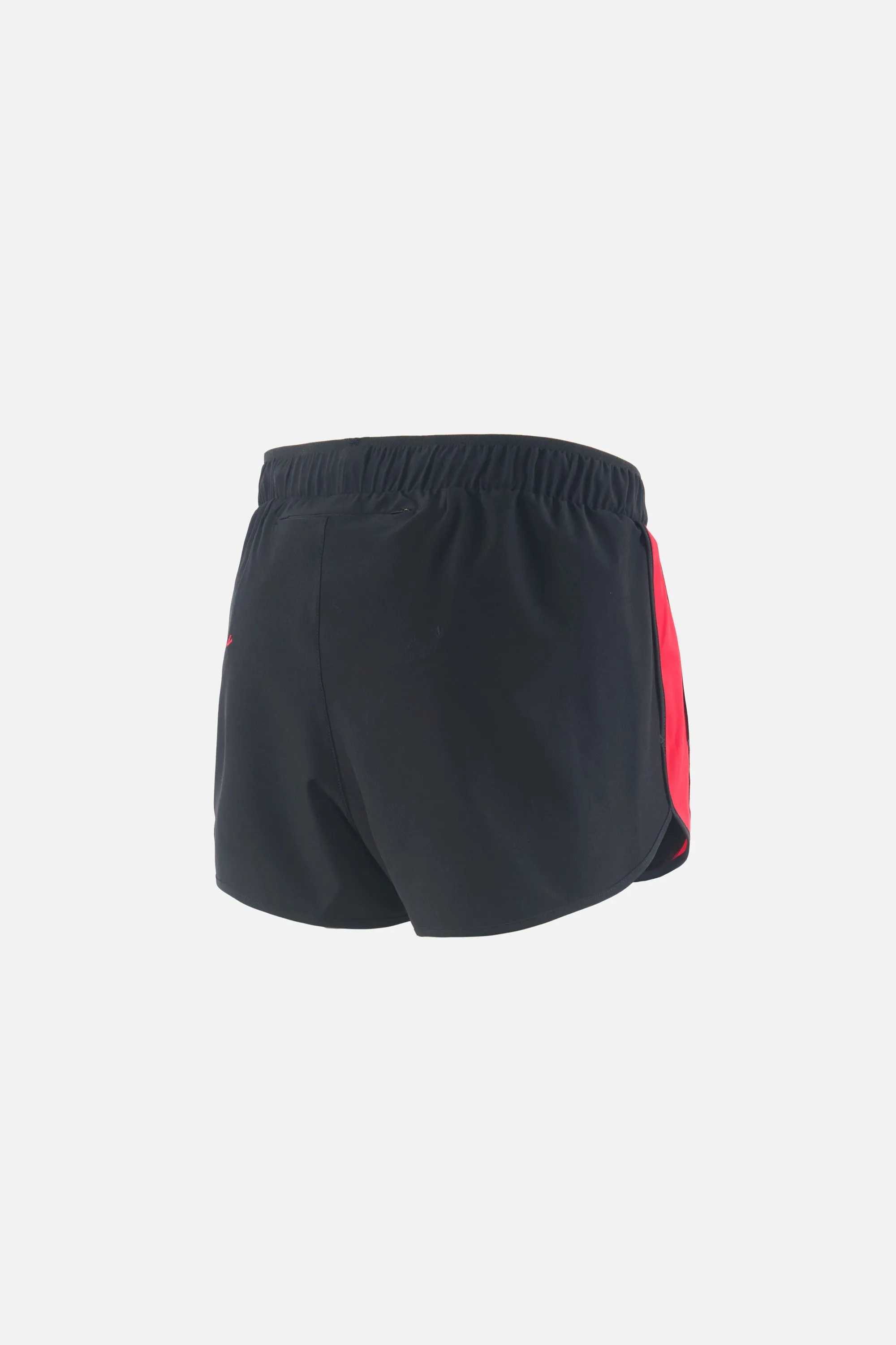 2in Paneled Training Shorts, Black/Team Red sold by District Vision product image thumbnail 2