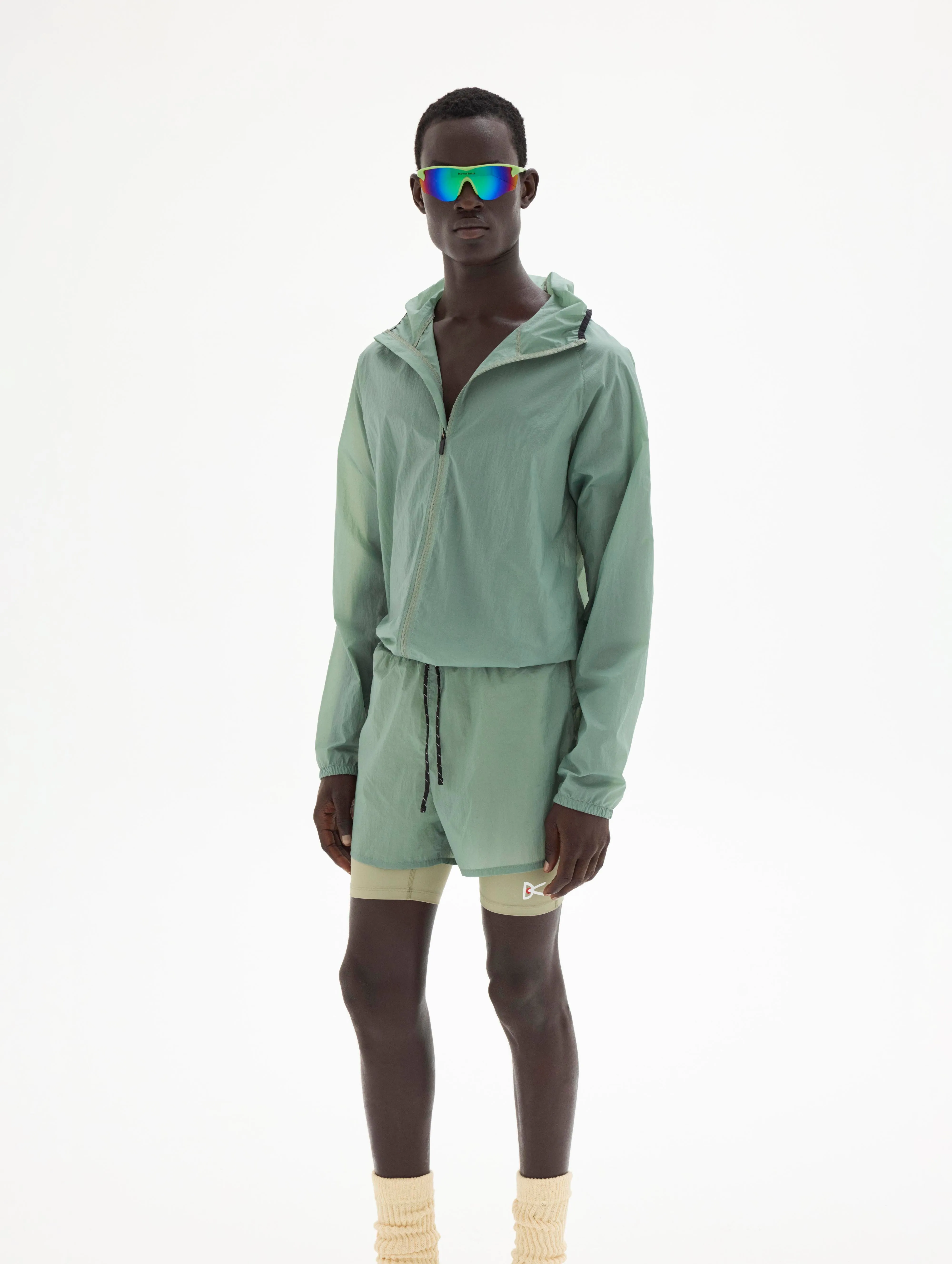 Ultralight DWR Wind Jacket, Mineral sold by District Vision product image thumbnail 3