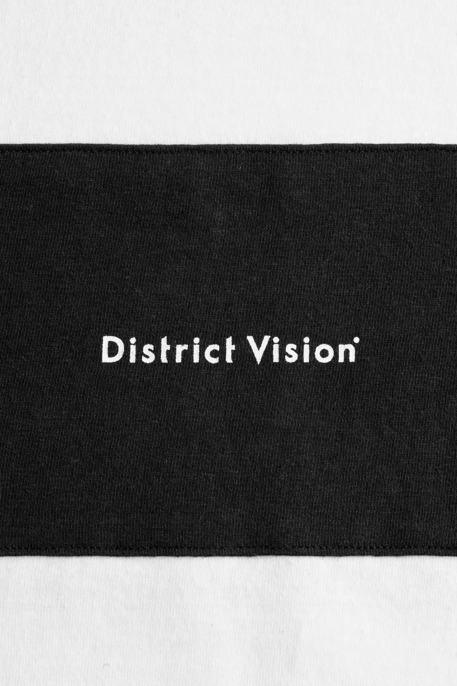Japan Cotton Ringer Tee, Vintage White-Black sold by District Vision product image thumbnail 4