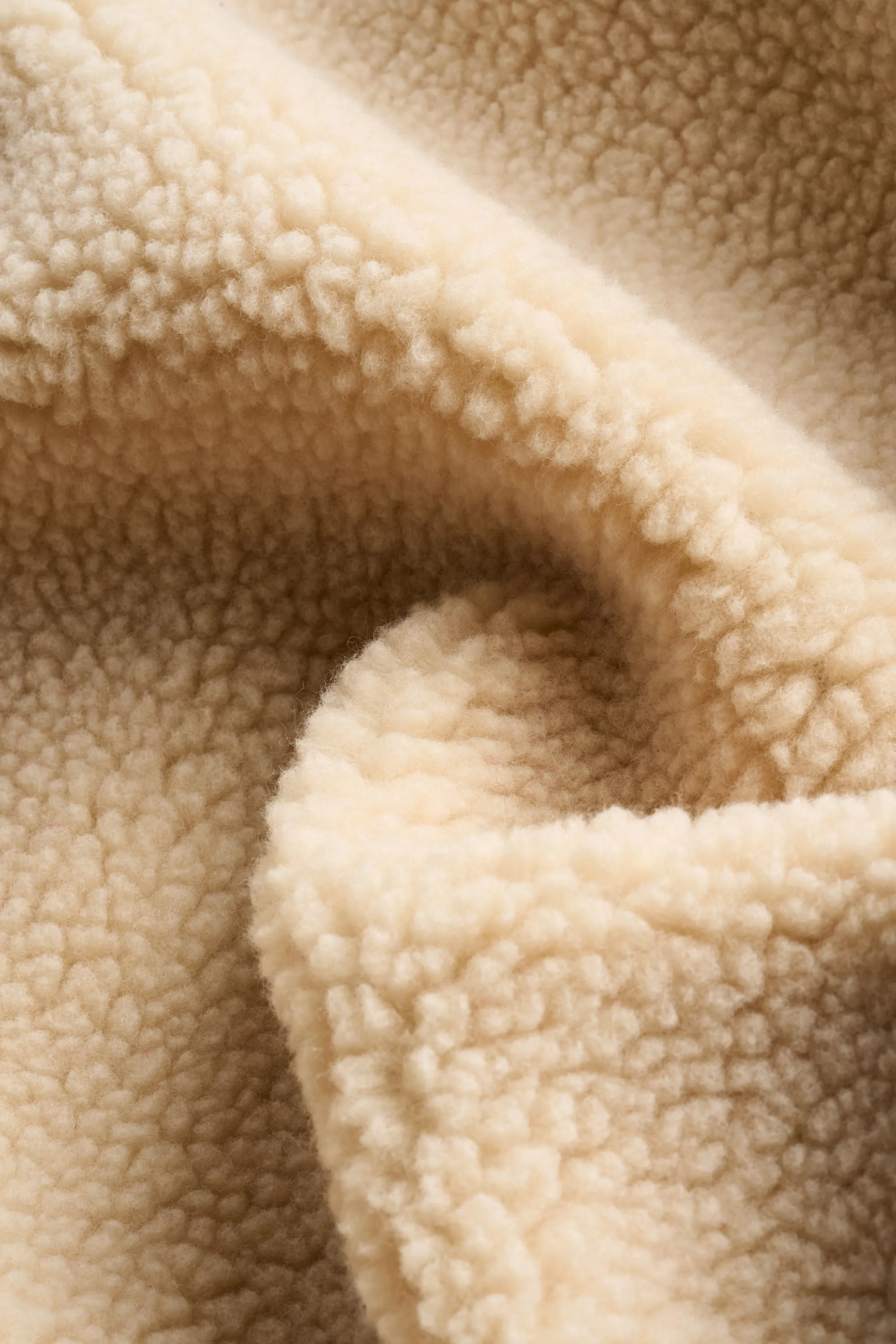 Heavyweight Half-Zip Pile Fleece, Quartz sold by District Vision product image thumbnail 5