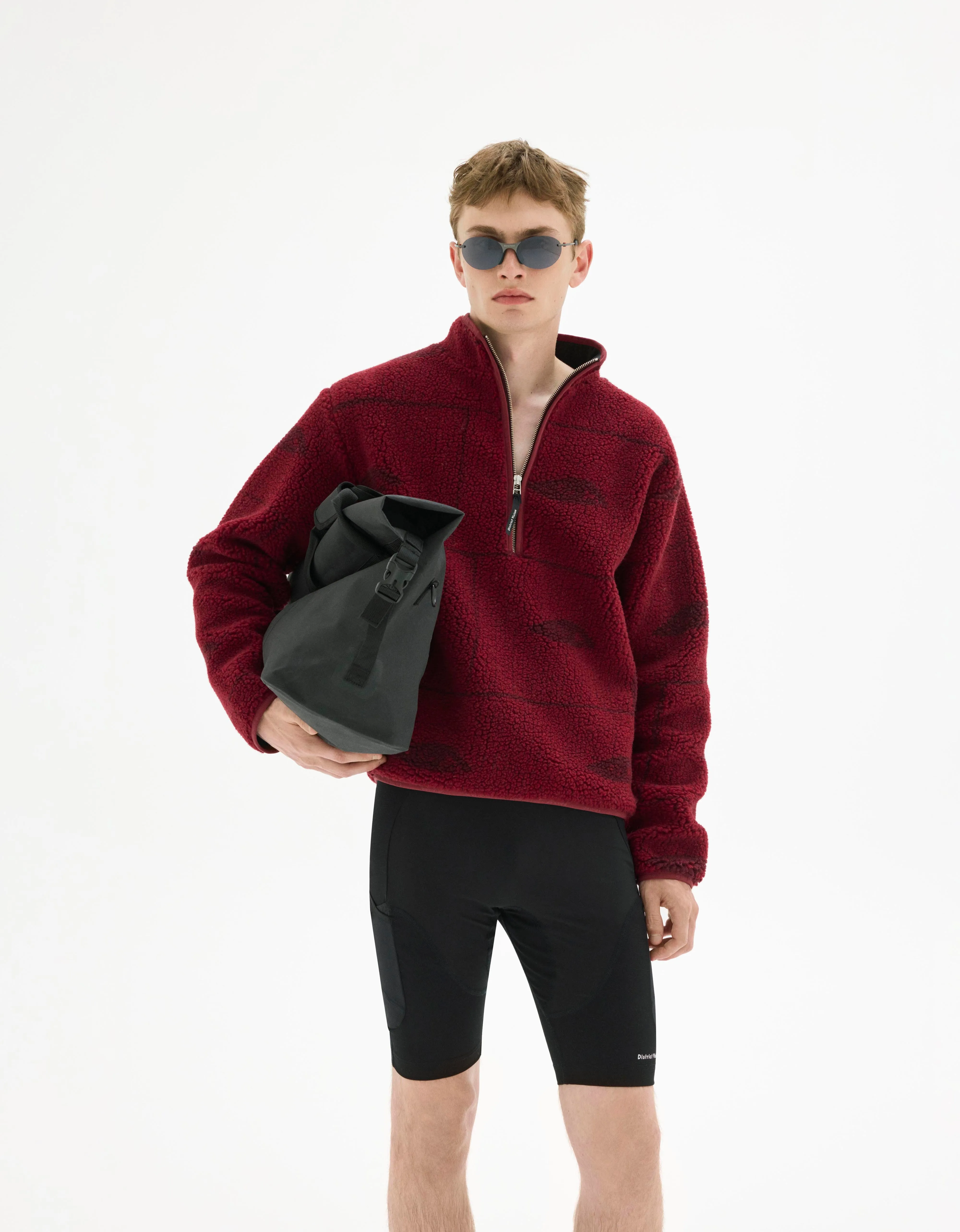 Half-Zip Pile Fleece, Hollow Visions sold by District Vision product image thumbnail 3