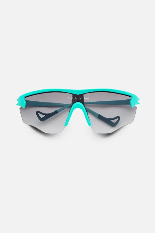 Junya Racer Turquoise, D+ Gray Gradient made by District Vision