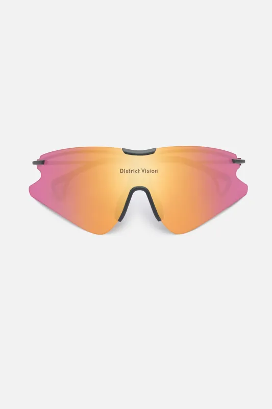 Kohei Aero Blade Ti Graphite, D+ Rose Mirror made by District Vision