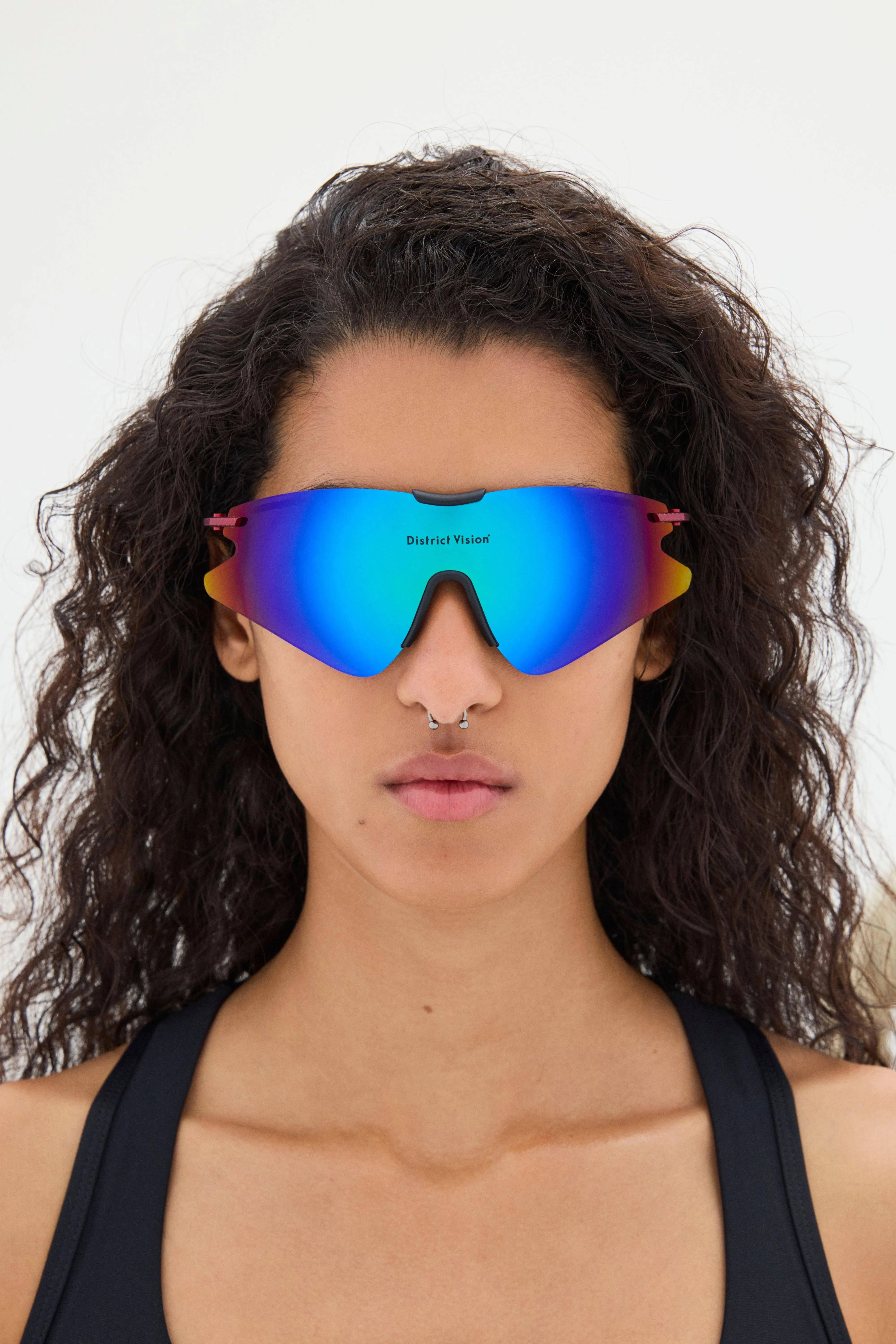 Kohei Aero Blade Ti Oxblood, D+ Blue Mirror sold by District Vision product image thumbnail 5