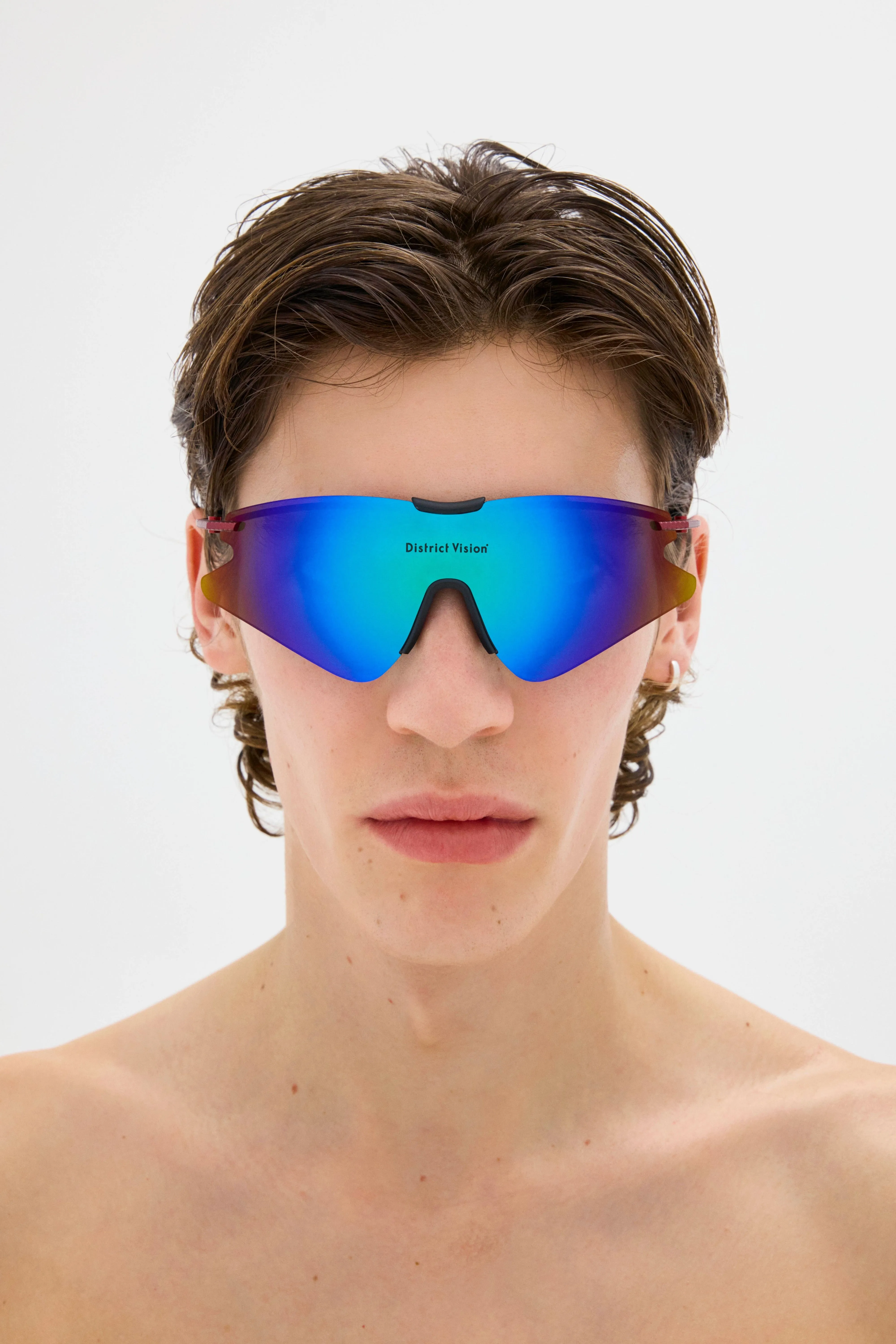 Kohei Aero Blade Ti Oxblood, D+ Blue Mirror sold by District Vision product image thumbnail 4