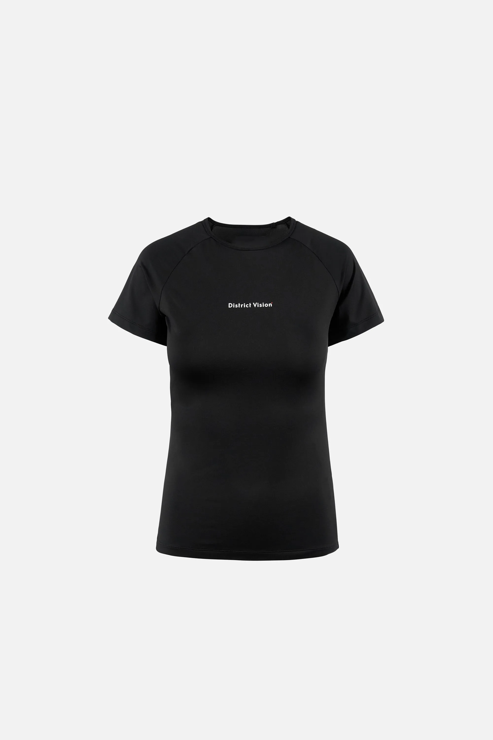 Aloe Short Sleeve Fitted Tee, Black sold by District Vision