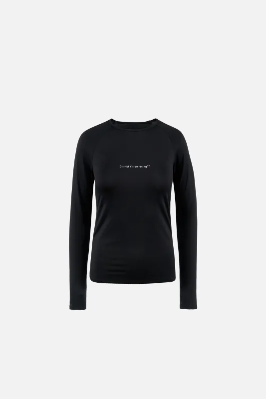Aloe Long Sleeve Fitted Tee, Black sold by District Vision