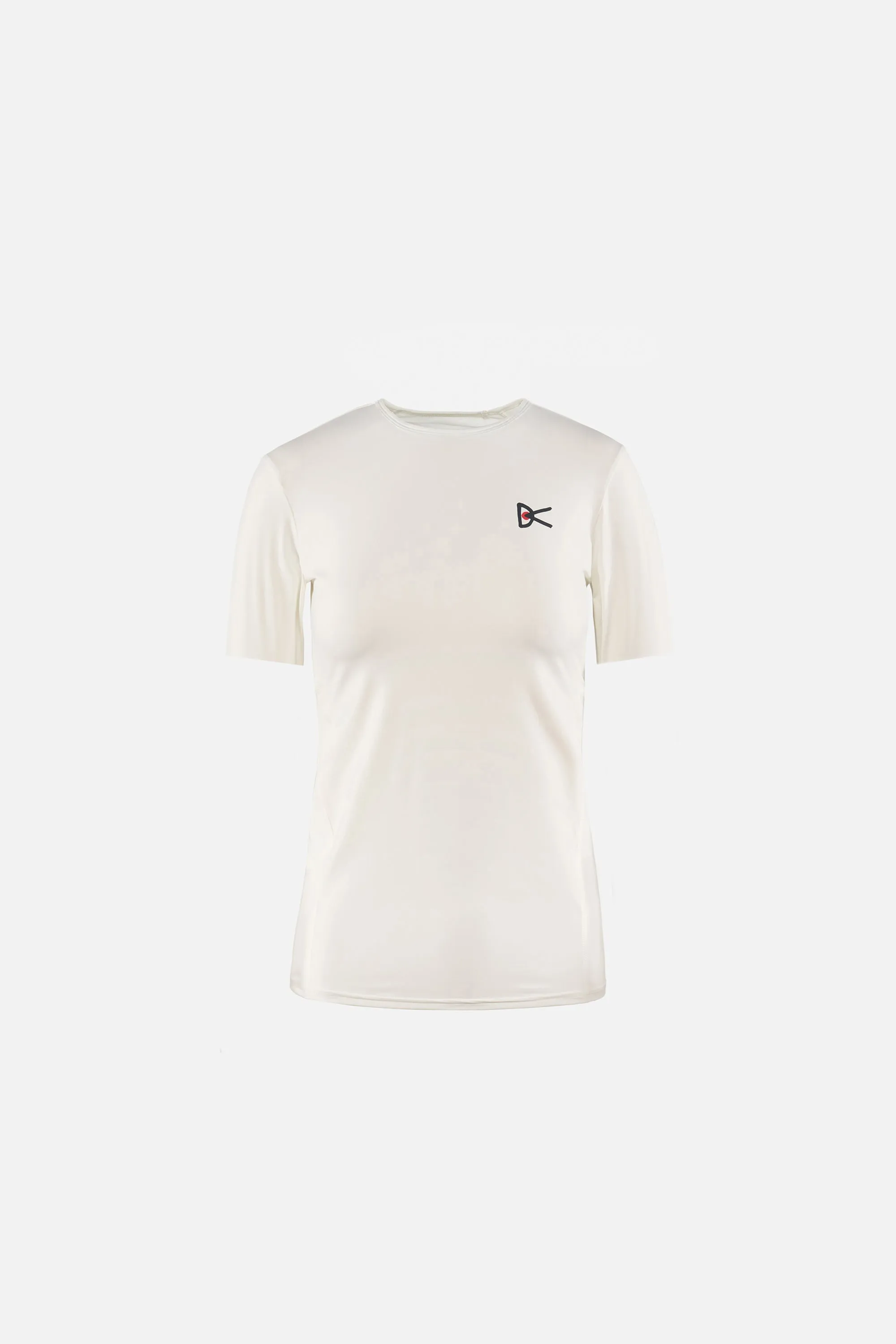 Paneled Short Sleeve Tee, Lunar White sold by District Vision