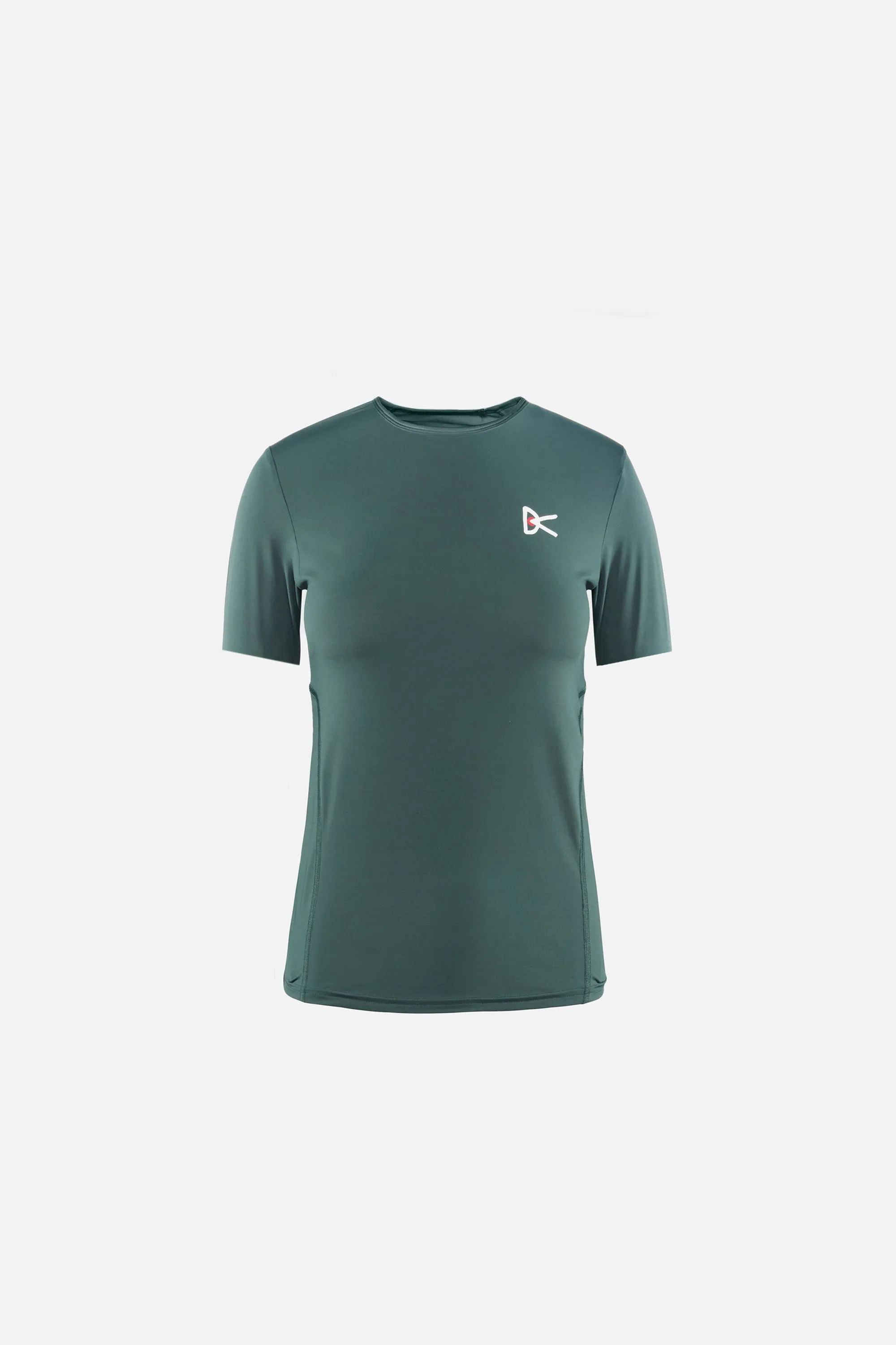 Paneled Short Sleeve Tee, Spruce sold by District Vision