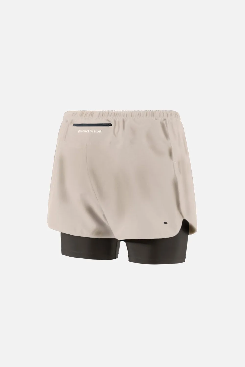 Layered Trail Shorts, Khaki/Slate Brown sold by District Vision product image thumbnail 2