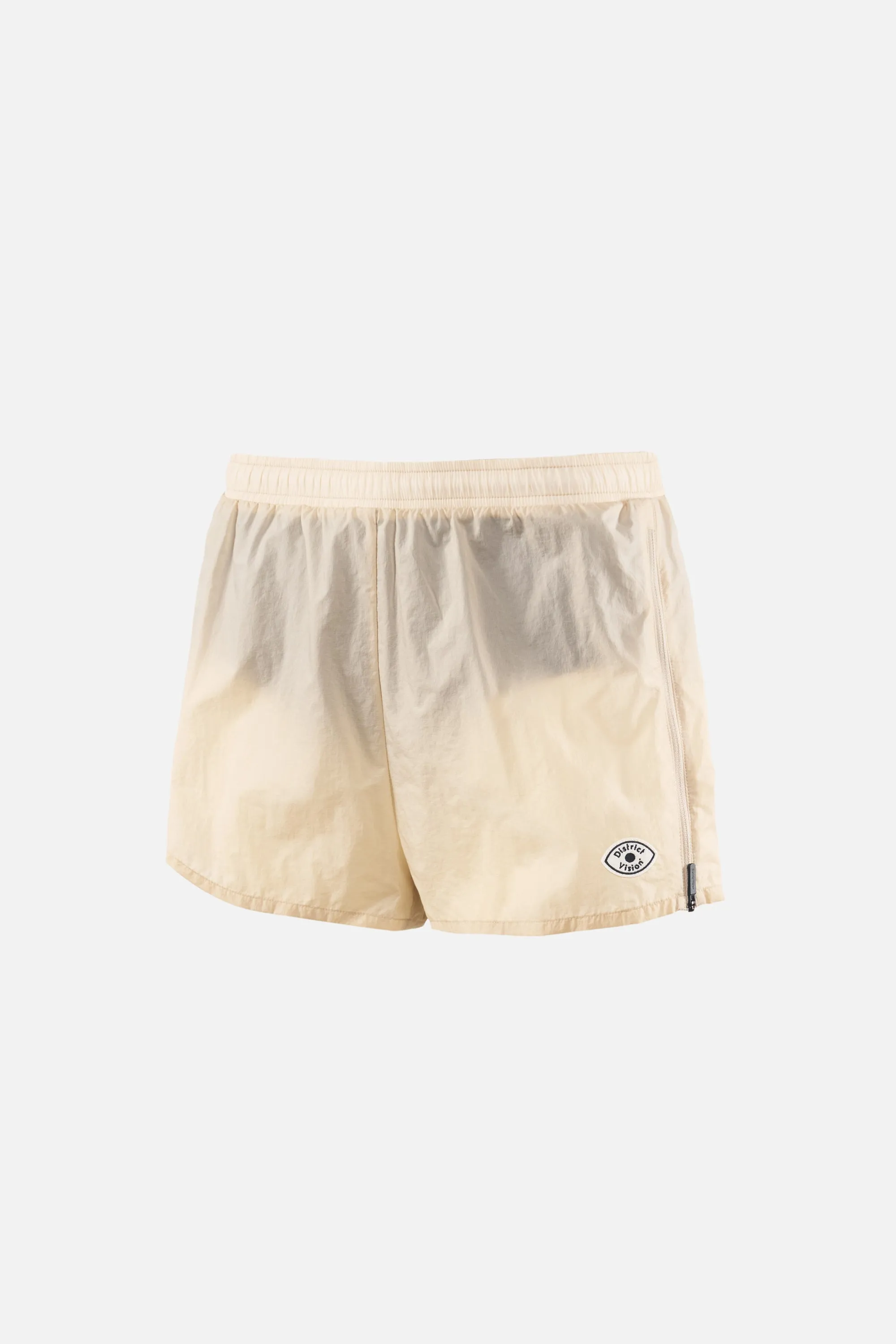 Ultralight Zippered Hiking Shorts, Chalk sold by District Vision