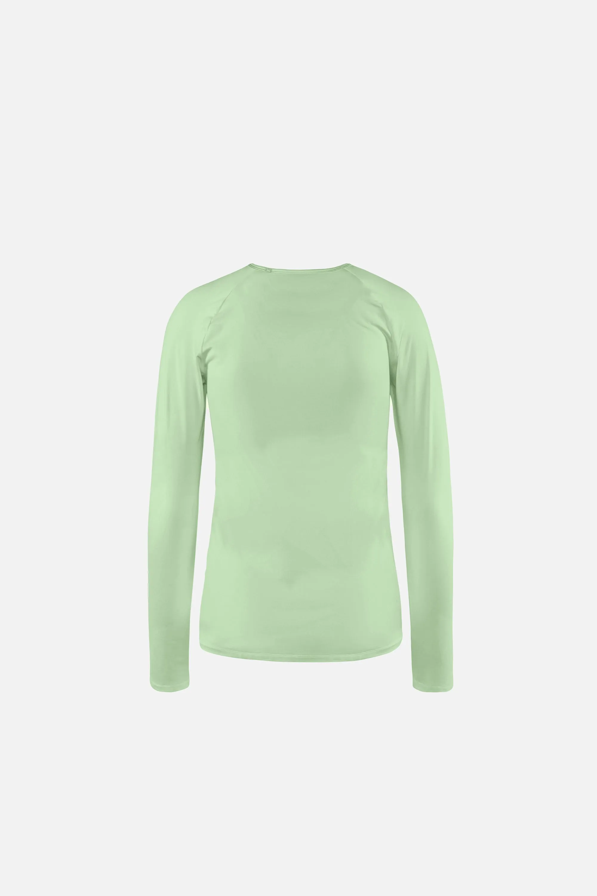 Aloe Long Sleeve Fitted Tee, Pistachio sold by District Vision product image thumbnail 2