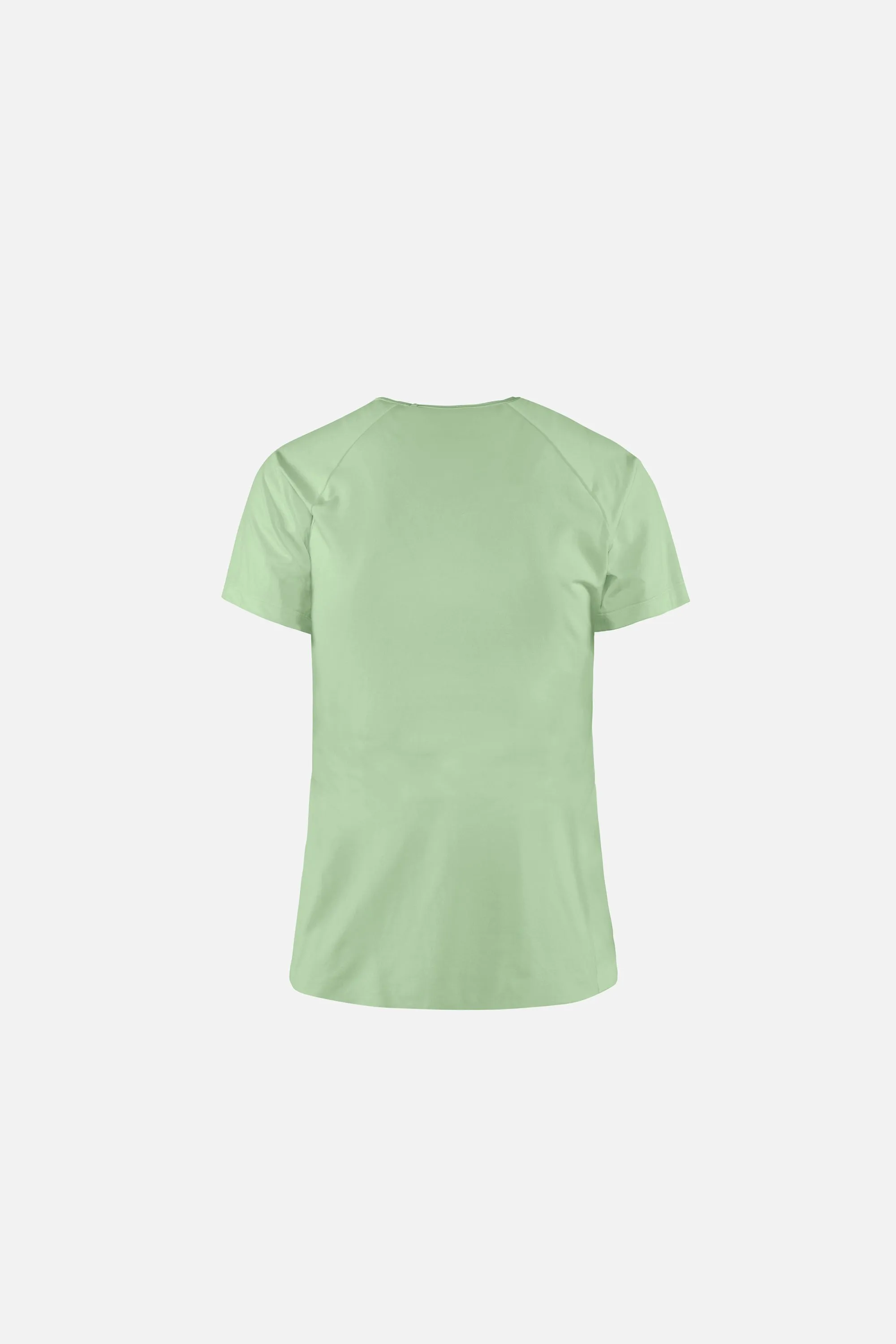 Aloe Short Sleeve Fitted Tee, Pistachio sold by District Vision product image thumbnail 2