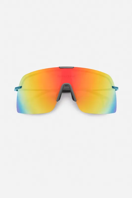 Yusuke Alpine Blade Ti Jade Blue, D+ Spectral Mirror made by District Vision