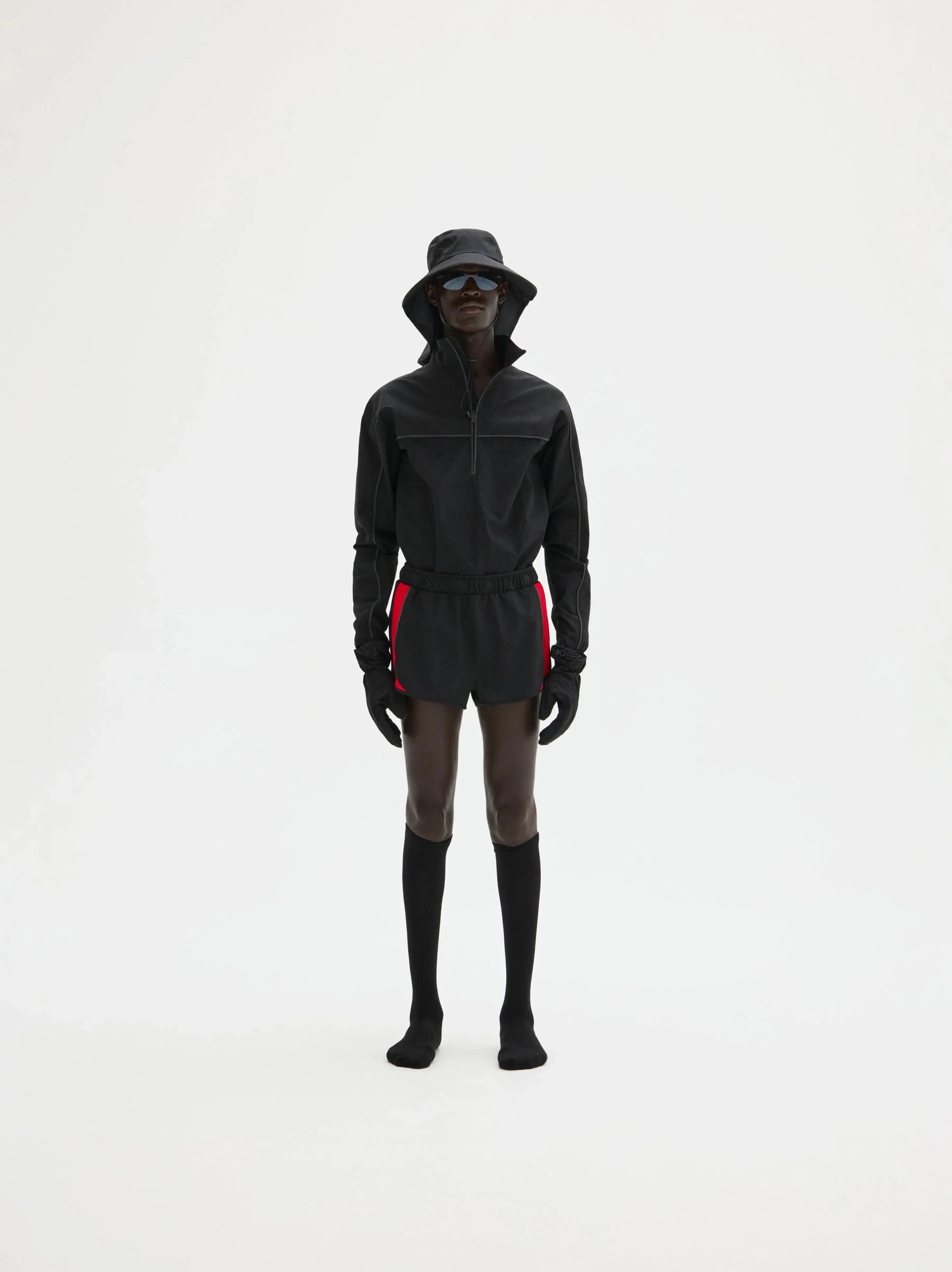 2in Paneled Training Short, Black sold by District Vision product image thumbnail 2