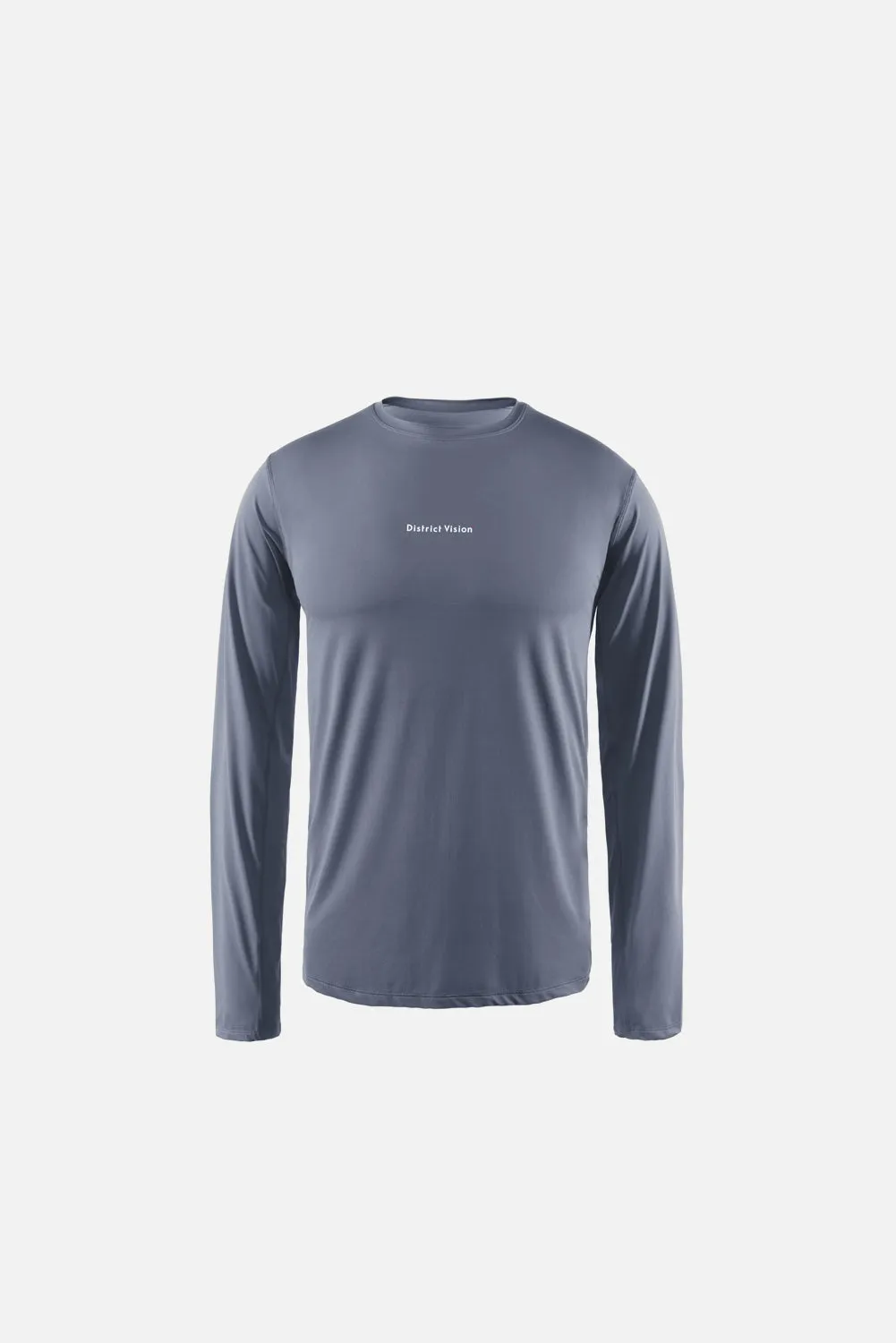 Ultralight Aloe Long Sleeve Tee, Marine sold by District Vision