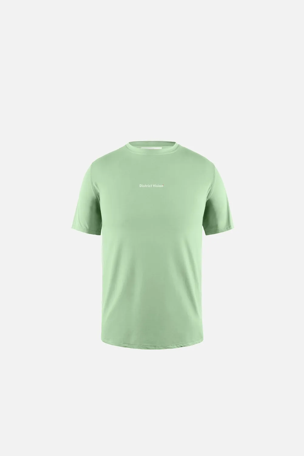 Ultralight Aloe Short Sleeve Tee, Pistachio sold by District Vision