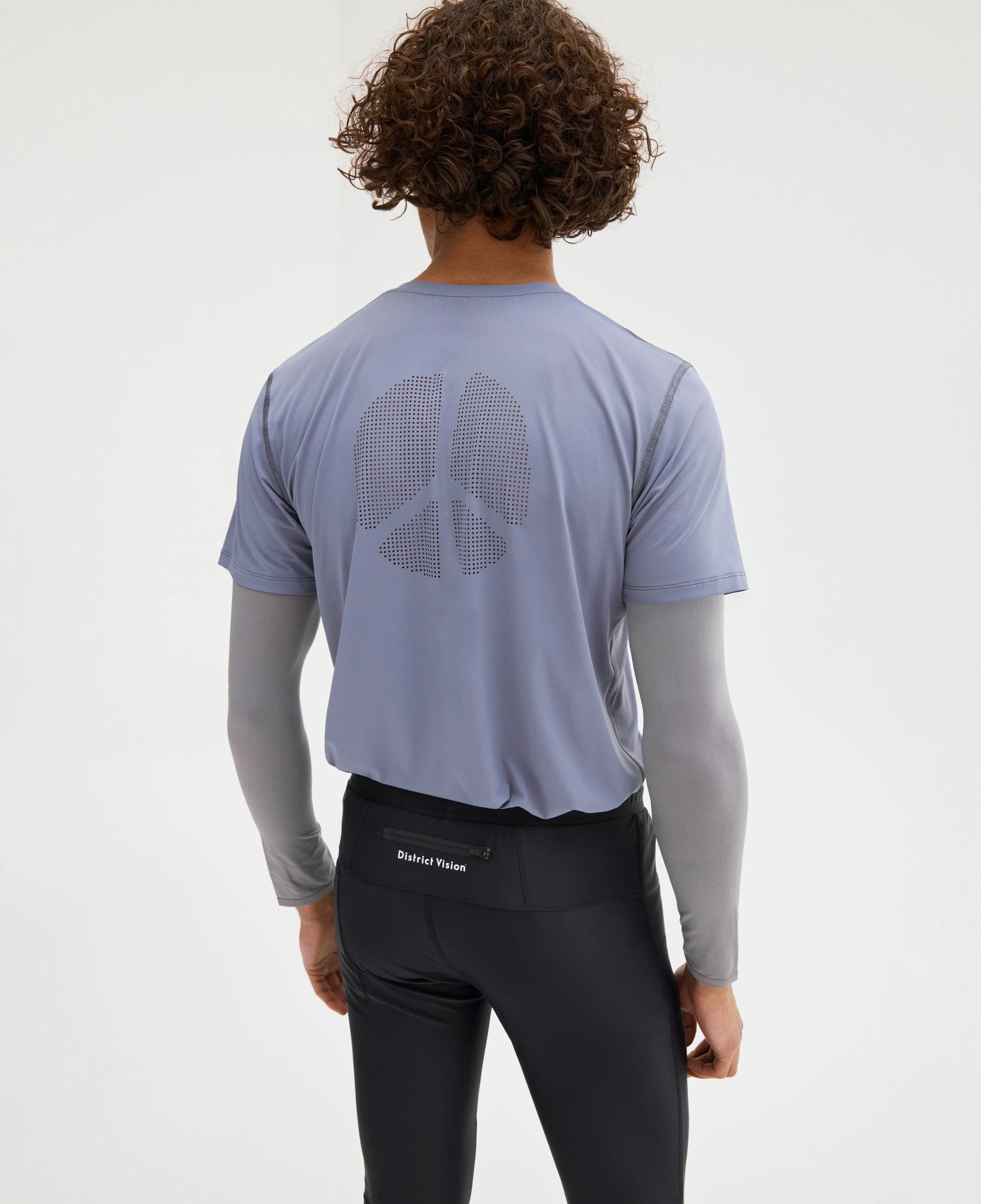 Ultralight Aloe Short Sleeve Tee, Marine sold by District Vision product image thumbnail 4