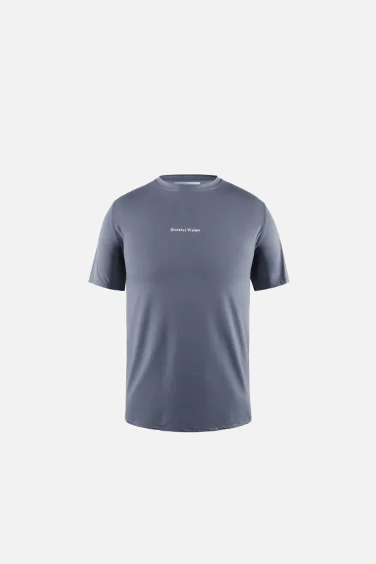 Ultralight Aloe Short Sleeve Tee, Marine sold by District Vision