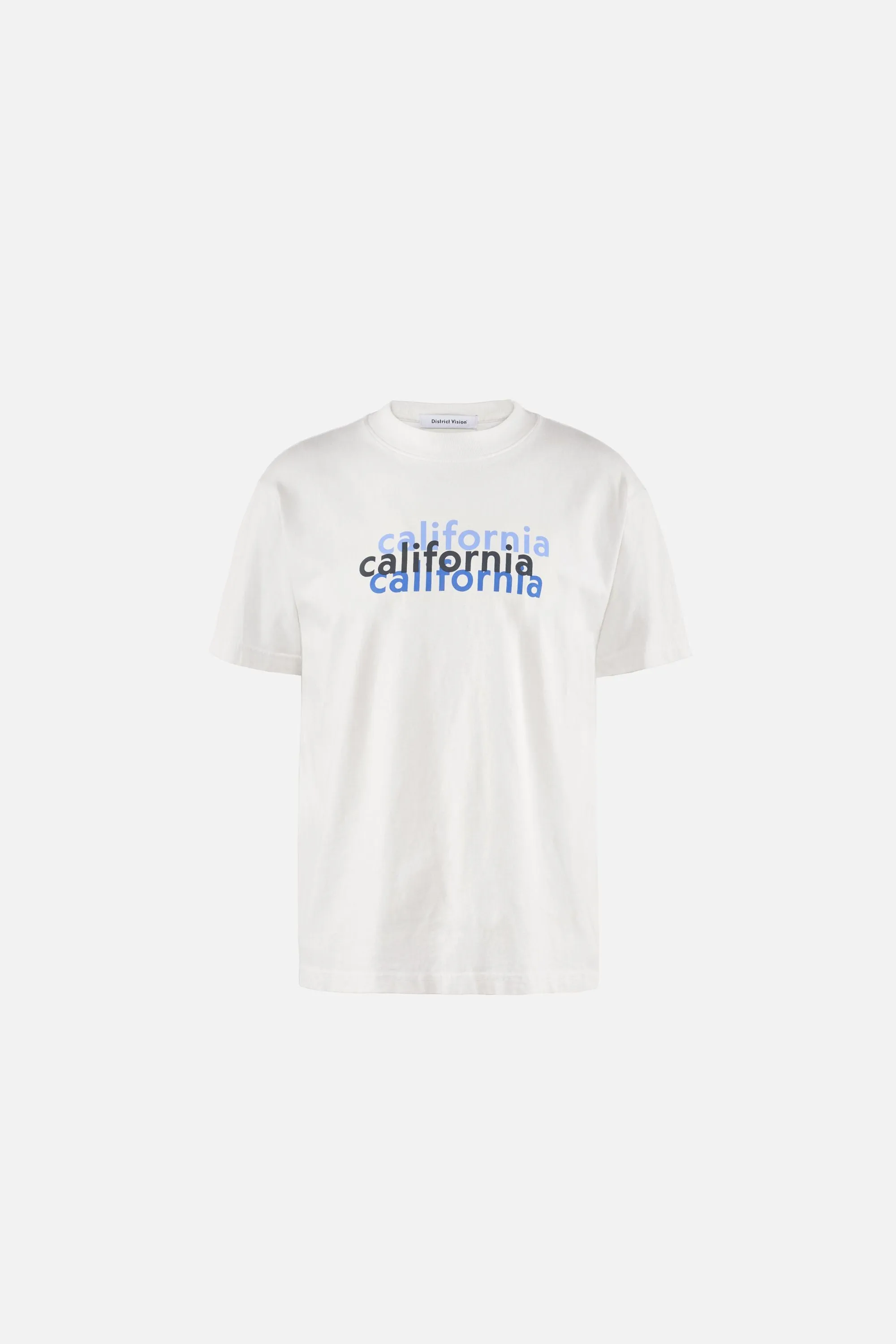 California Cotton Tee, White California sold by District Vision