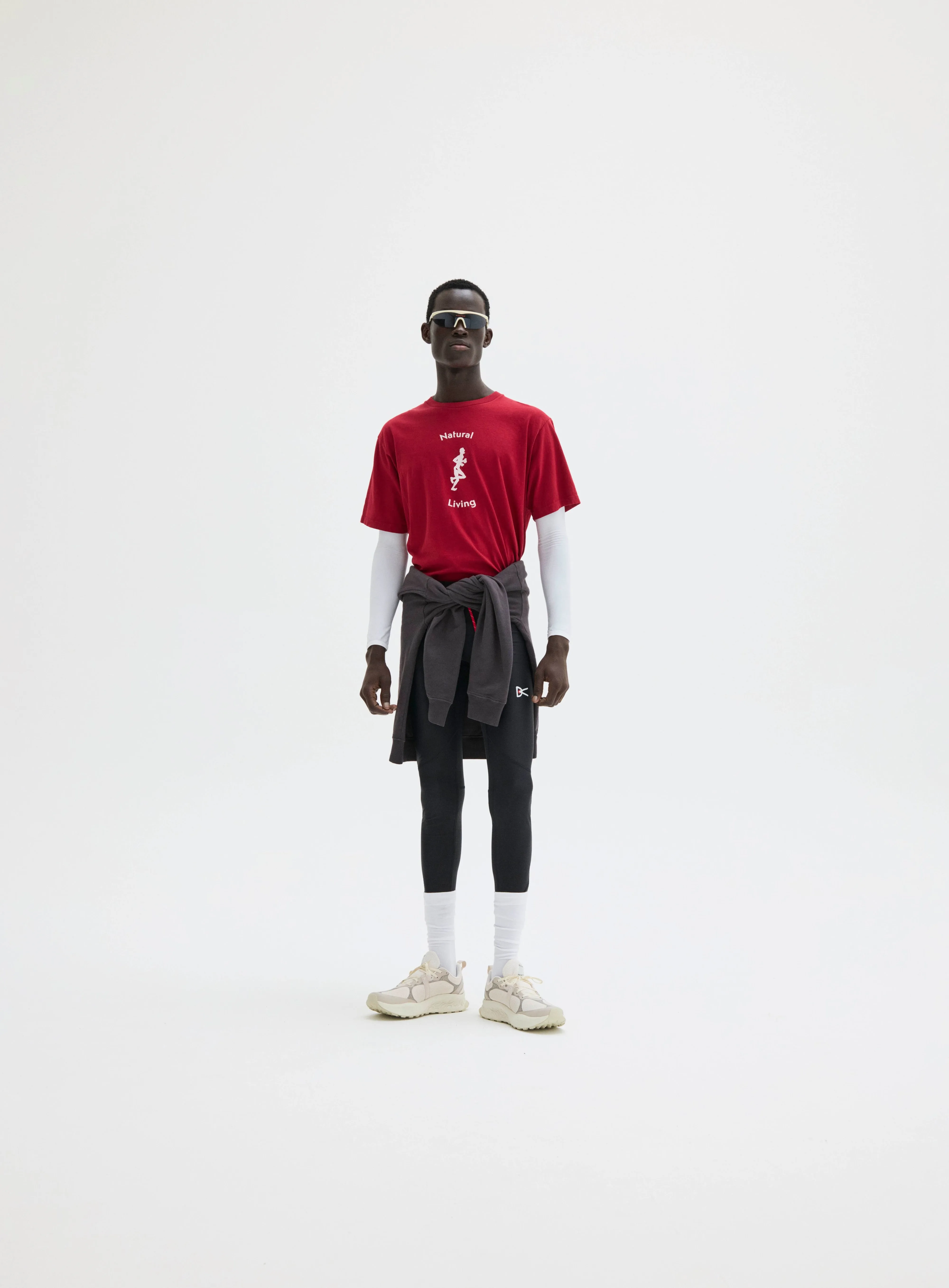 California Cotton Tee, Red Living sold by District Vision product image thumbnail 3
