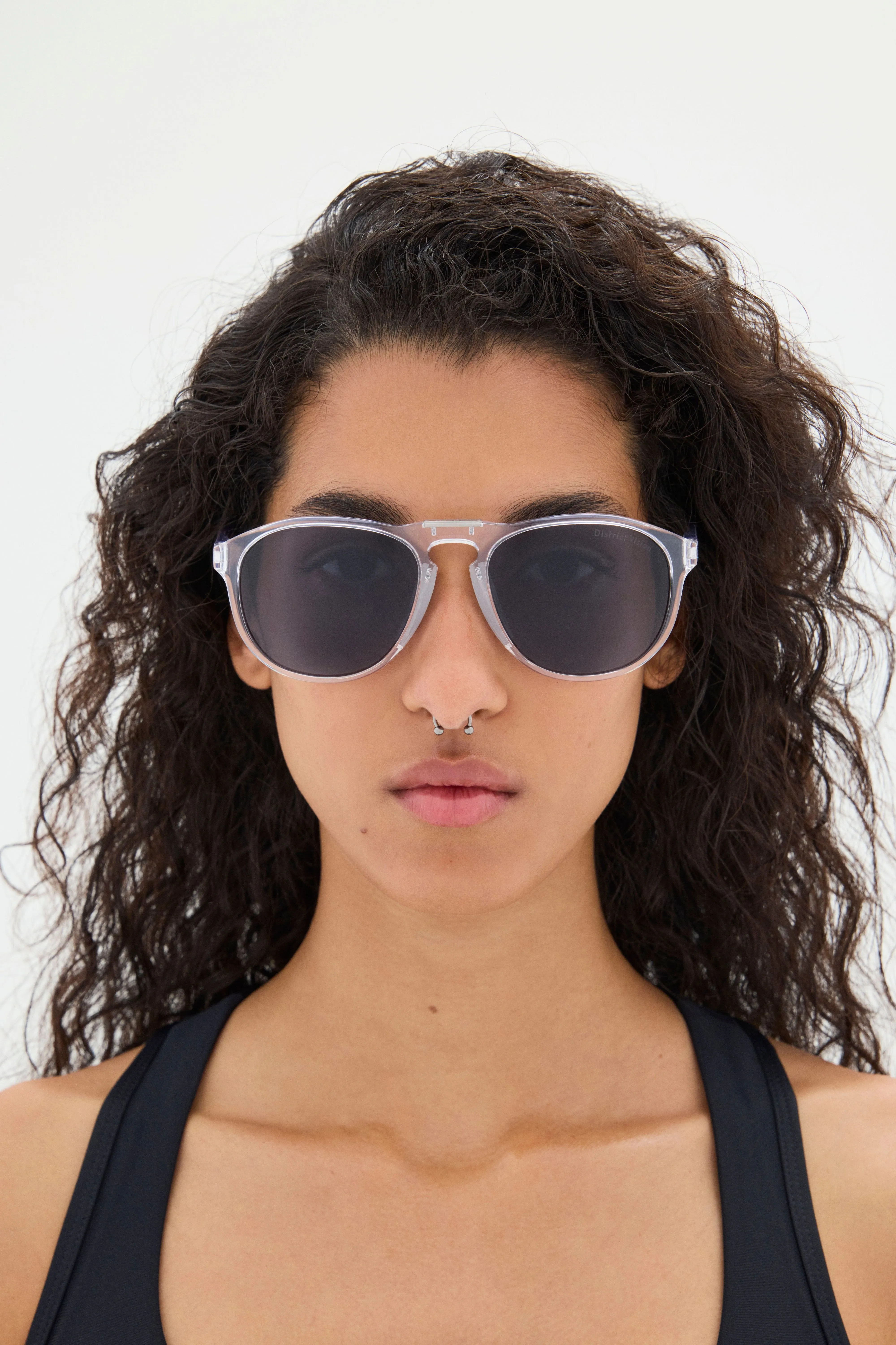 Linto Rider Clear, D+ Blue Ice sold by District Vision product image thumbnail 5
