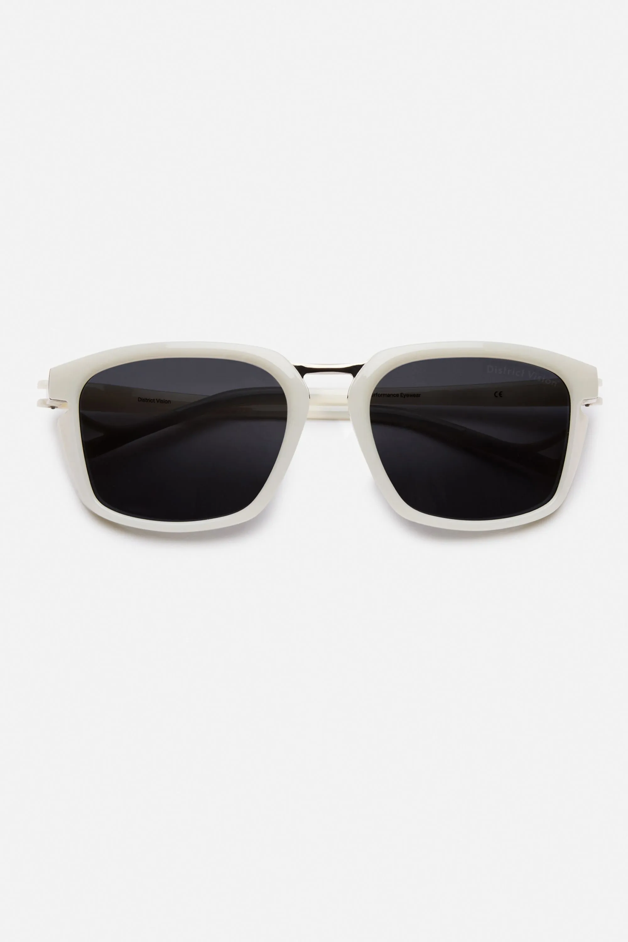 Keita Summit Ti Ivory, D+ Onyx Mirror sold by District Vision