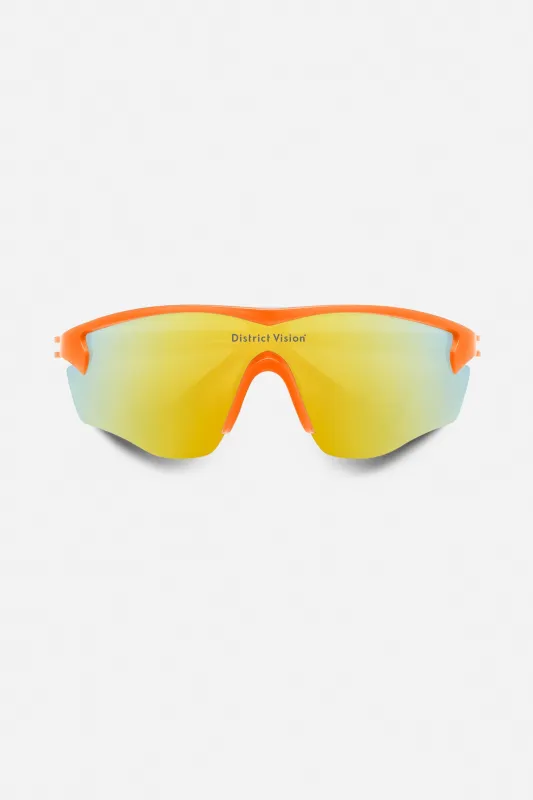 Junya Racer Citrus, D+ Amber Mirror made by District Vision
